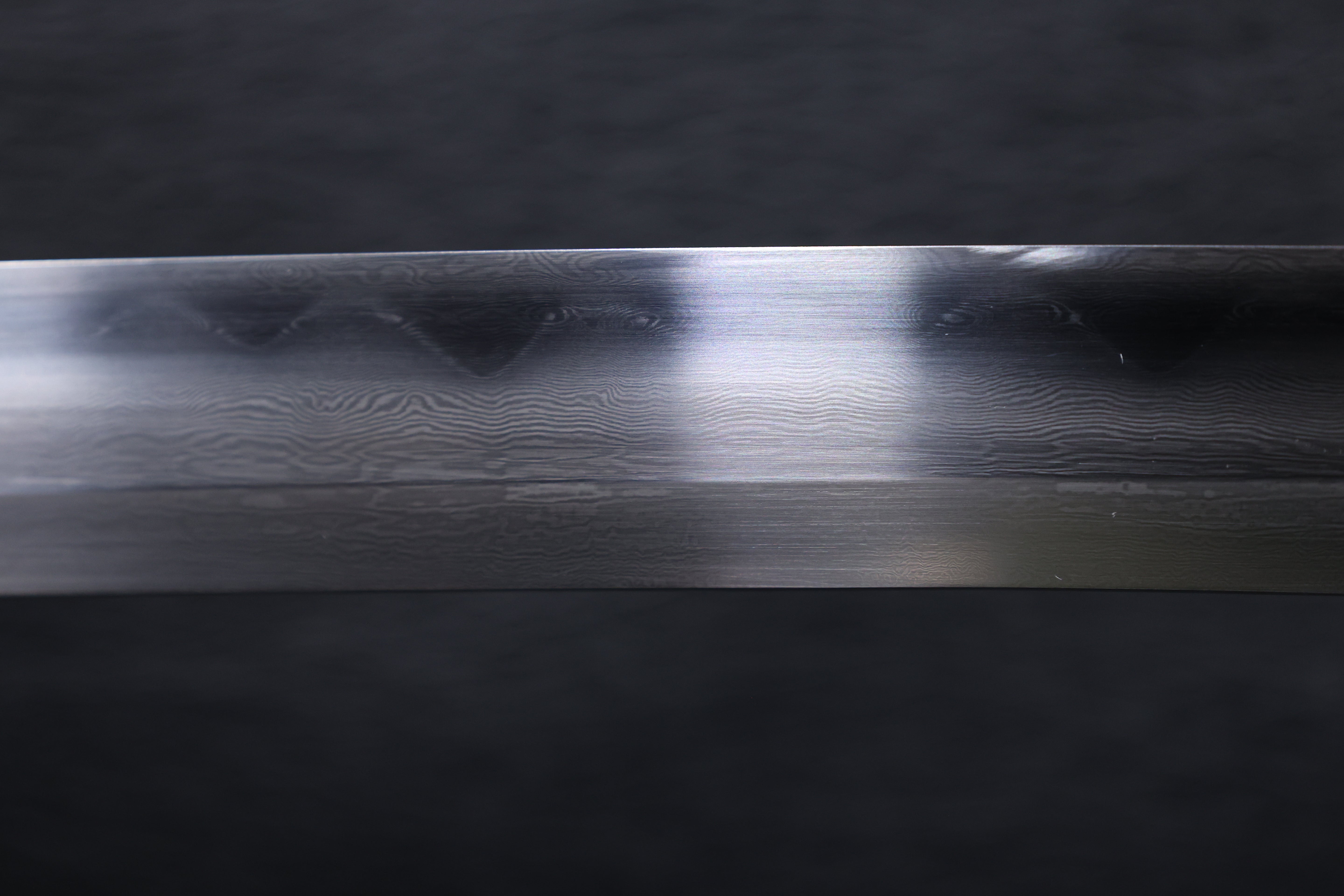 Katana Shingen Folded Steel Clay Tempered Blade with Notare Wave Hamon | KSA Hua