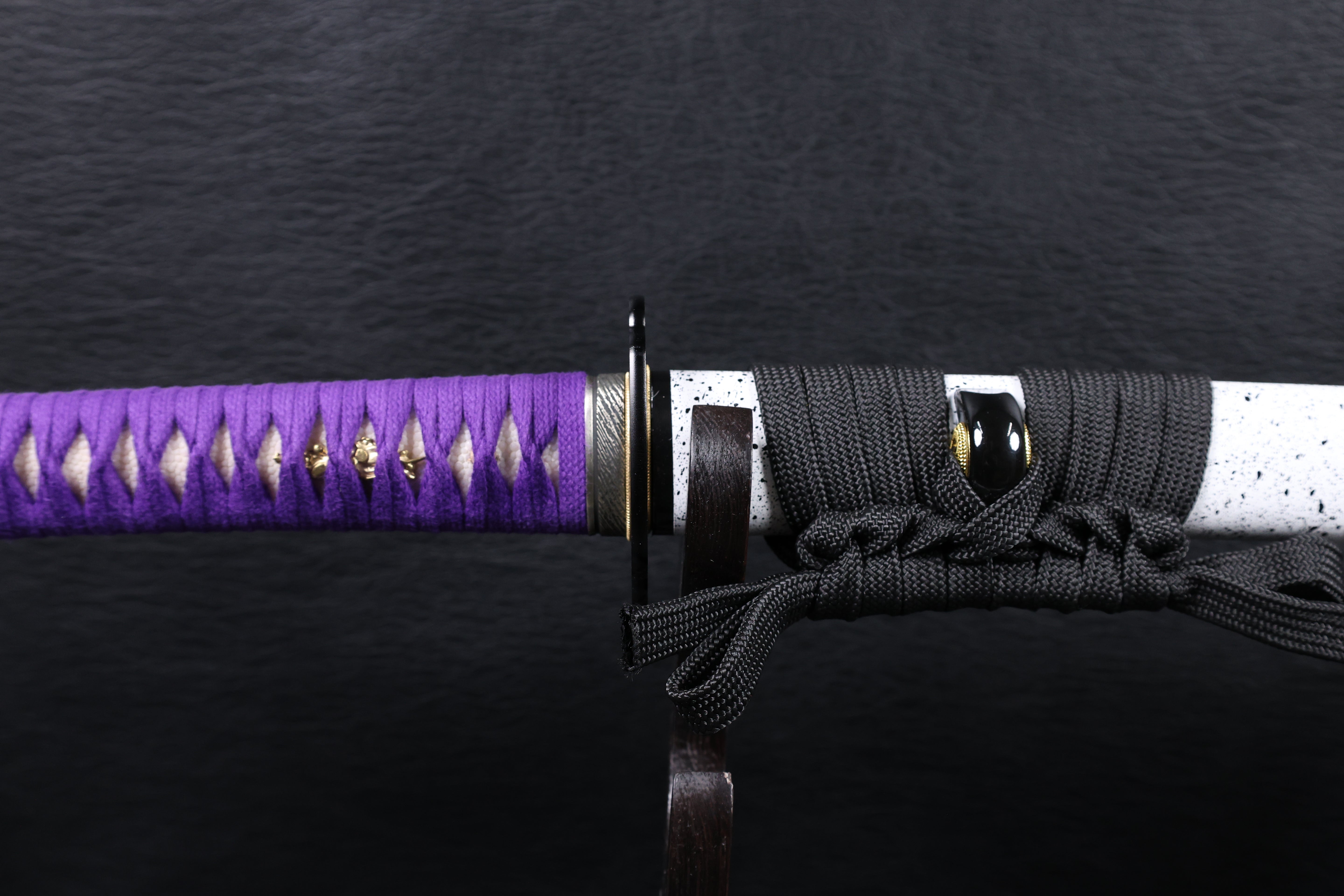 Katana Shingen Folded Steel Clay Tempered Blade with Notare Wave Hamon | KSA Hua