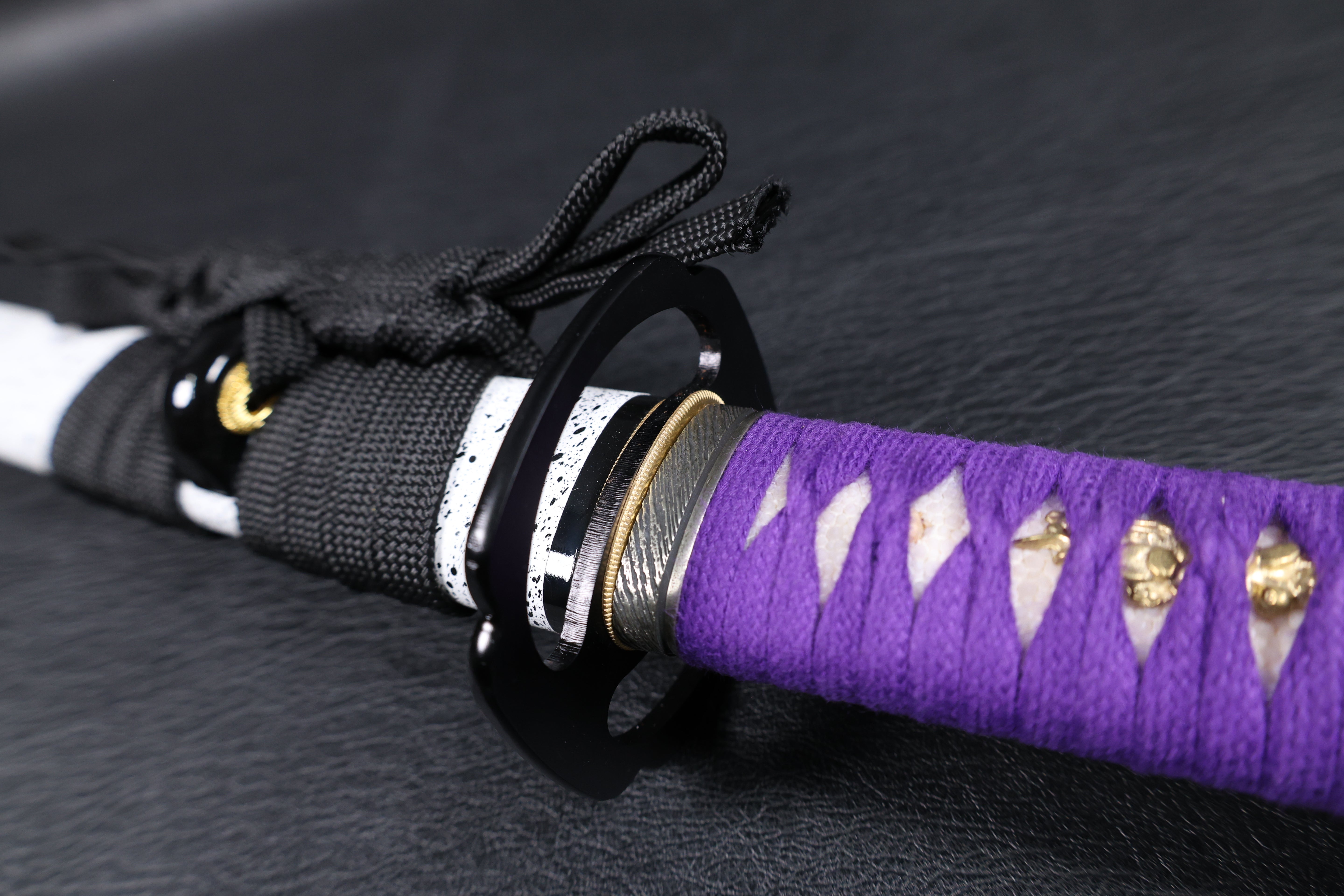 Katana Shingen Folded Steel Clay Tempered Blade with Notare Wave Hamon | KSA Hua