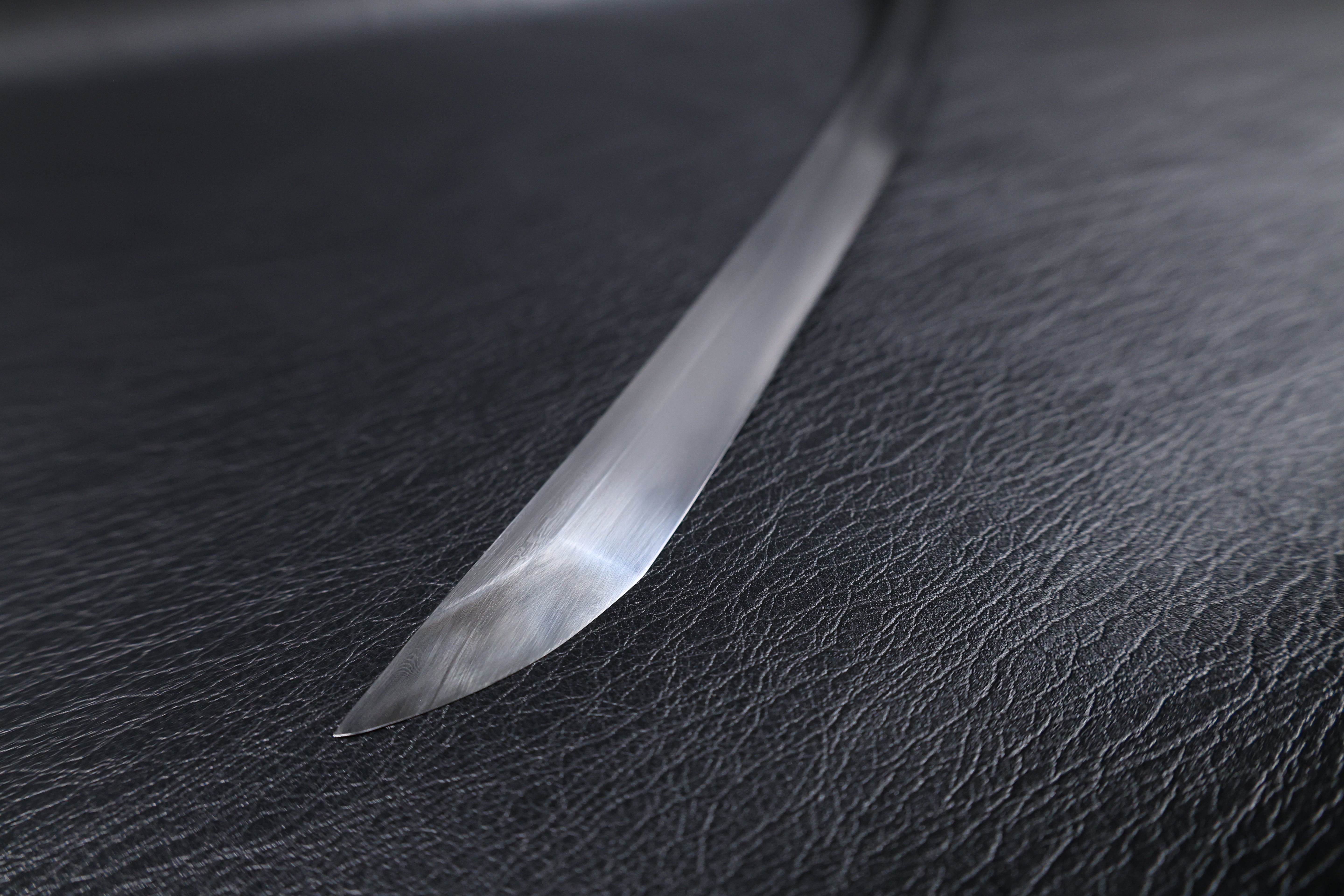 Katana Shingen Folded Steel Clay Tempered Blade with Notare Wave Hamon | KSA Hua