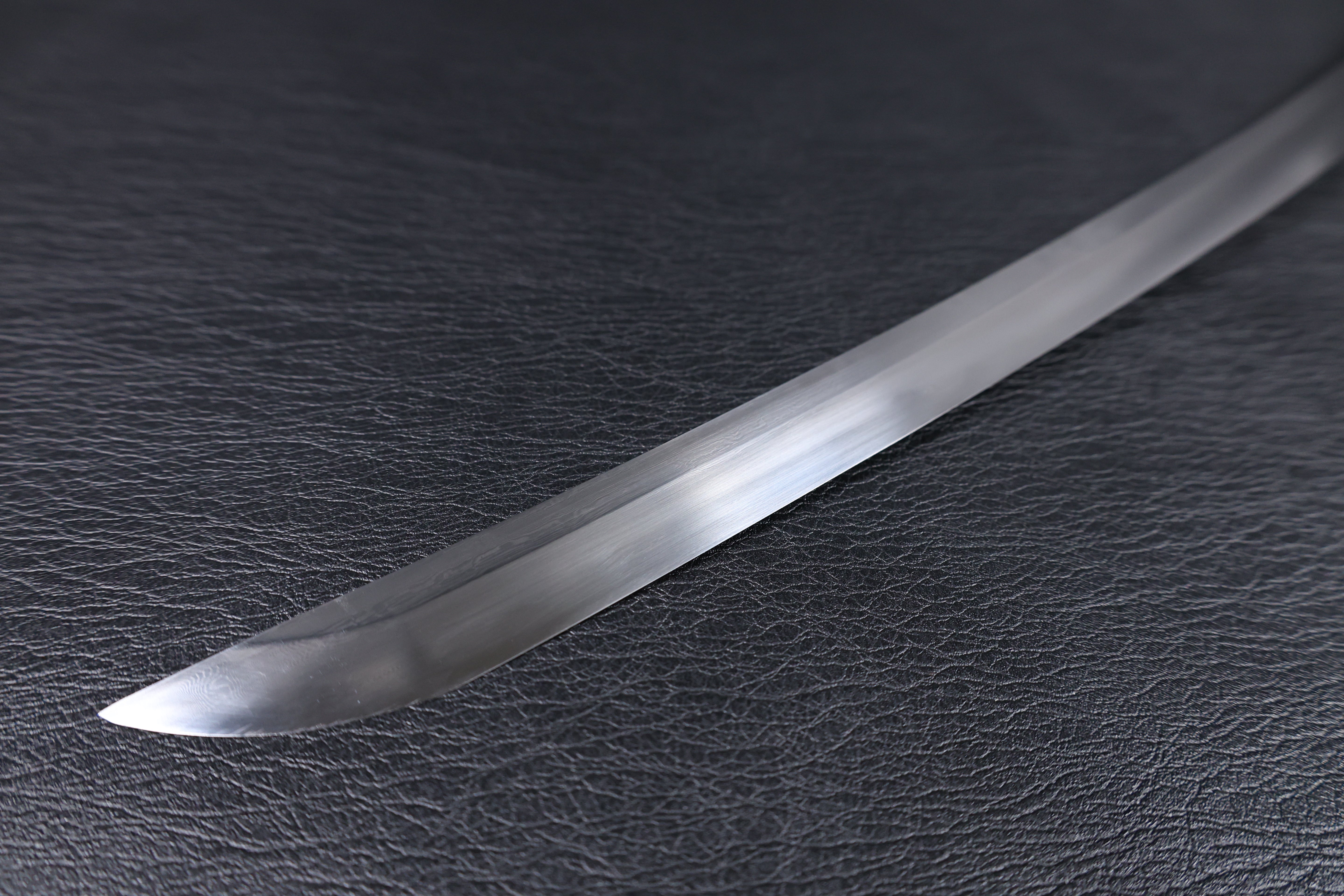 Katana Shingen Folded Steel Clay Tempered Blade with Notare Wave Hamon | KSA Hua