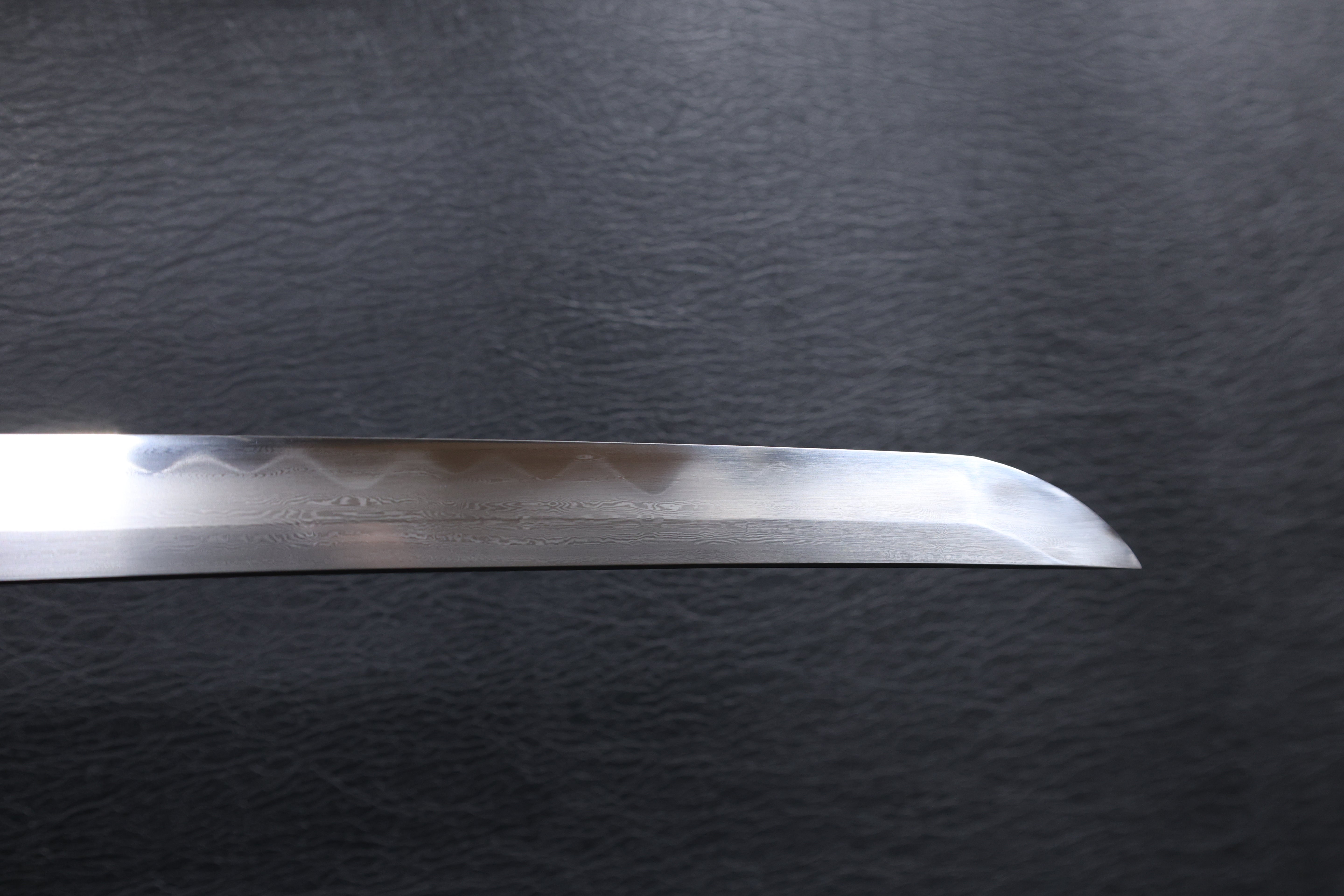 Katana Masamune Folded Steel Clay Tempered Blade with Notare Wave Hamon | KSA Hua
