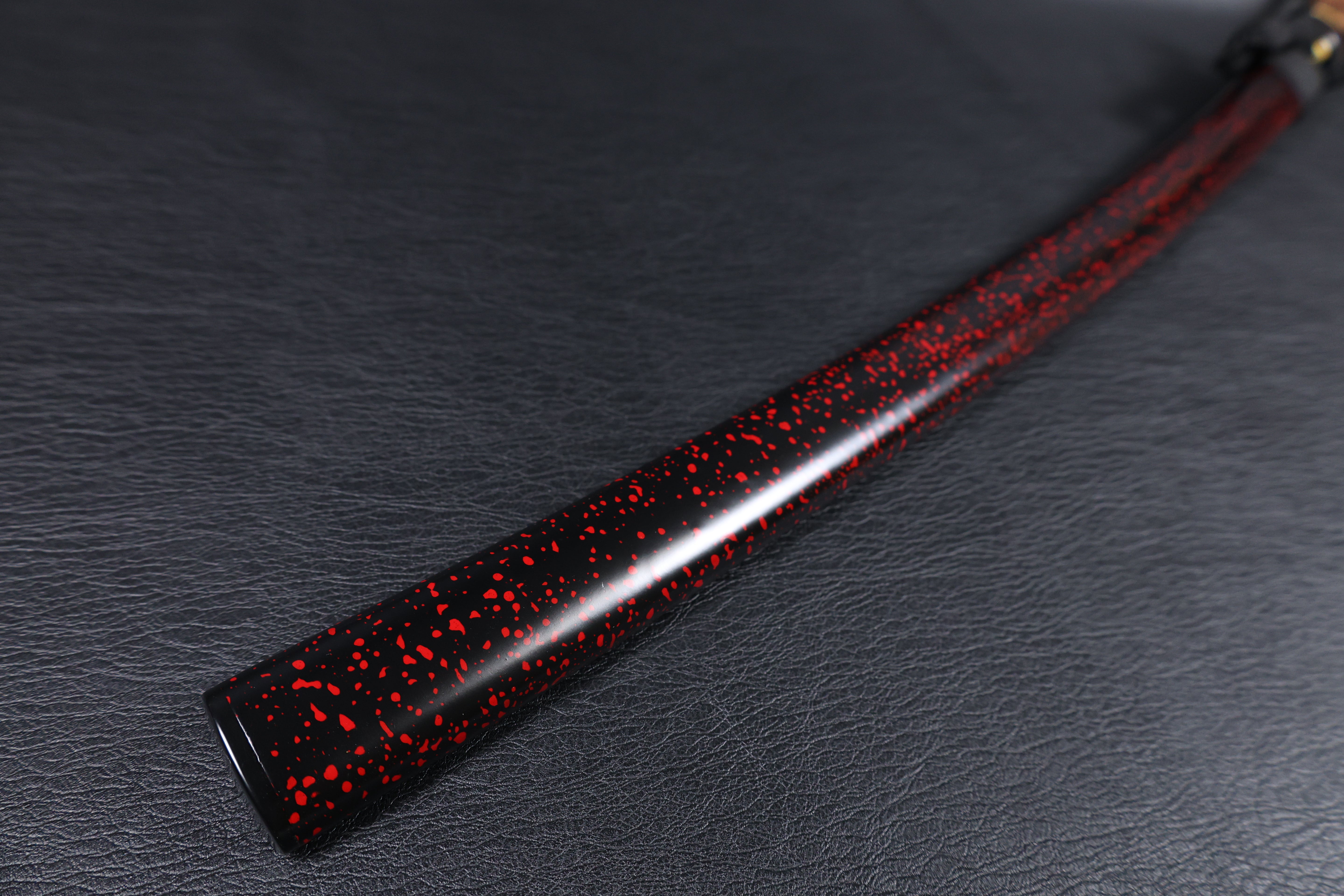 Katana Nobunaga Folded Steel Clay Tempered Blade with Notare Wave Hamon | KSA Hua