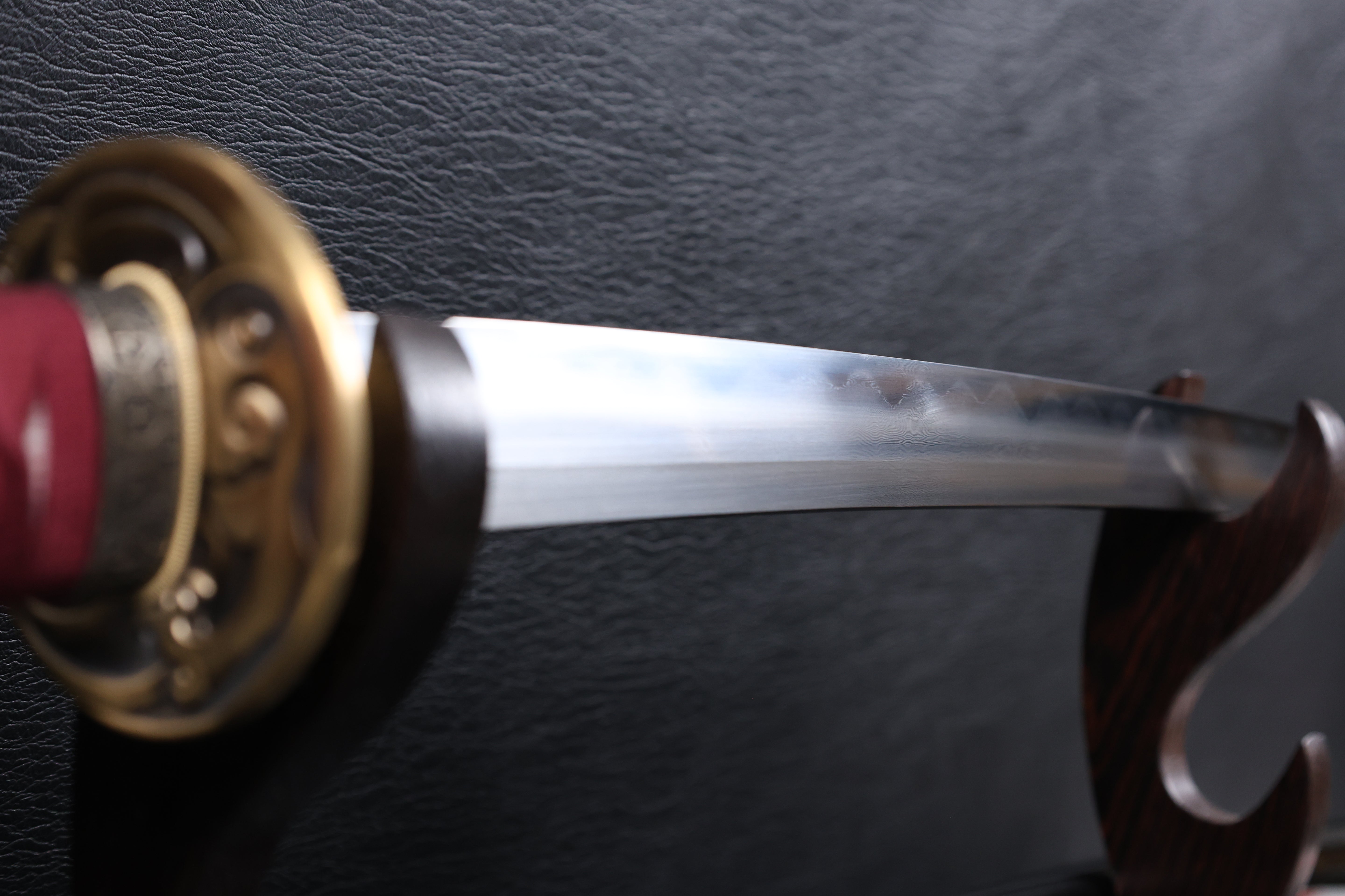 Katana Masamune Folded Steel Clay Tempered Blade with Notare Wave Hamon | KSA Hua