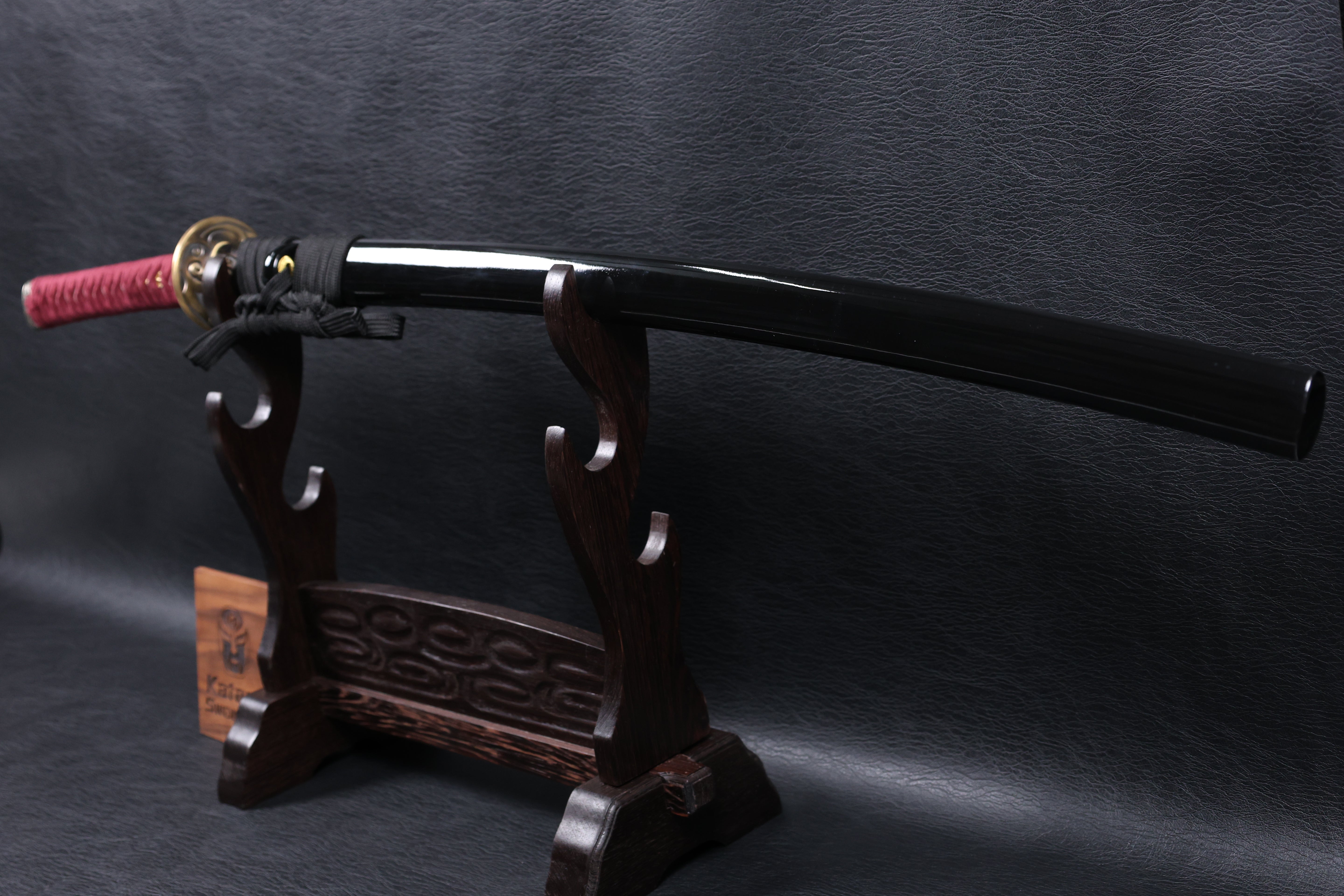 Katana Masamune Folded Steel Clay Tempered Blade with Notare Wave Hamon | KSA Hua