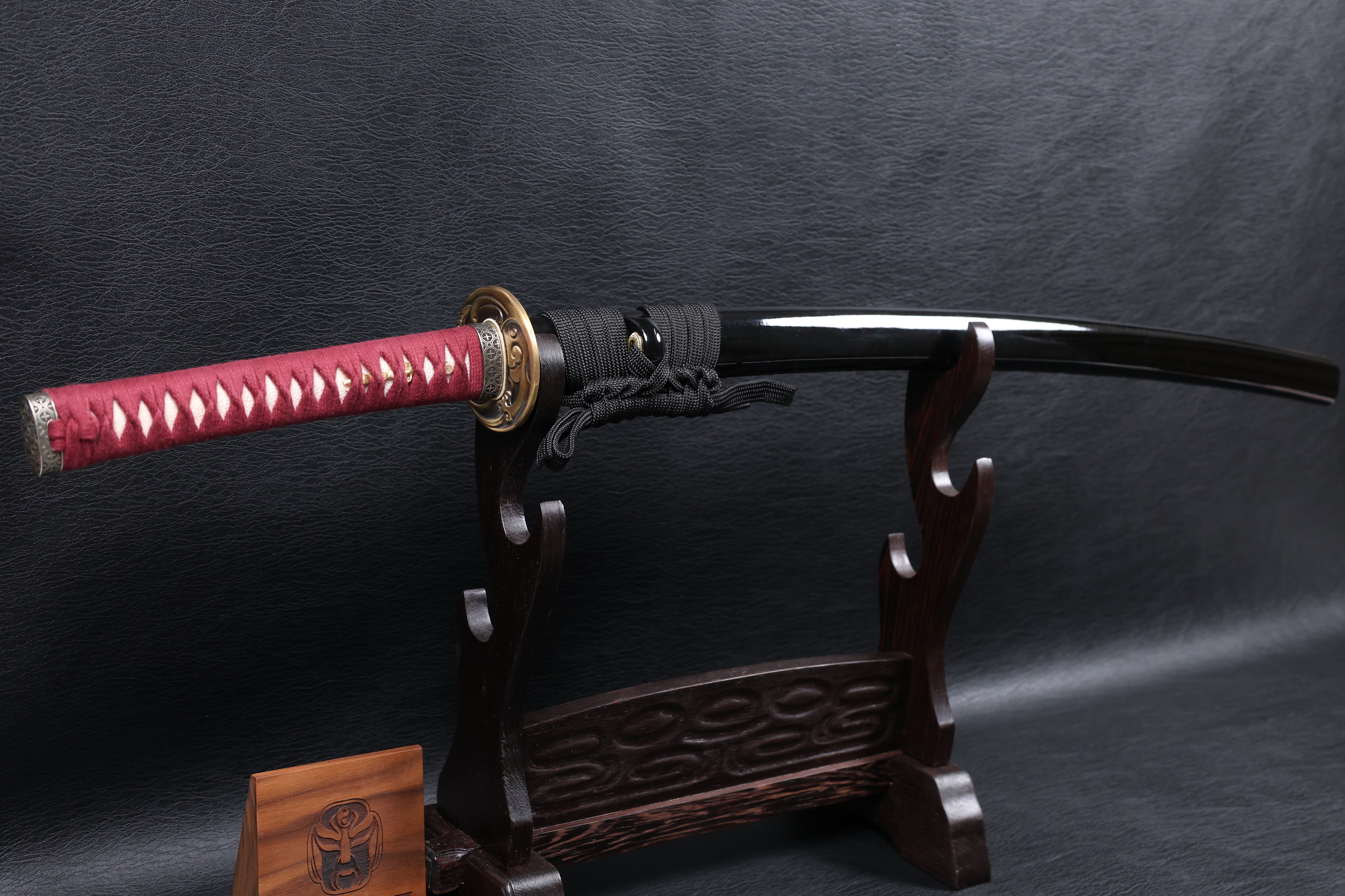 Katana Masamune Folded Steel Clay Tempered Blade with Notare Wave Hamon | KSA Hua