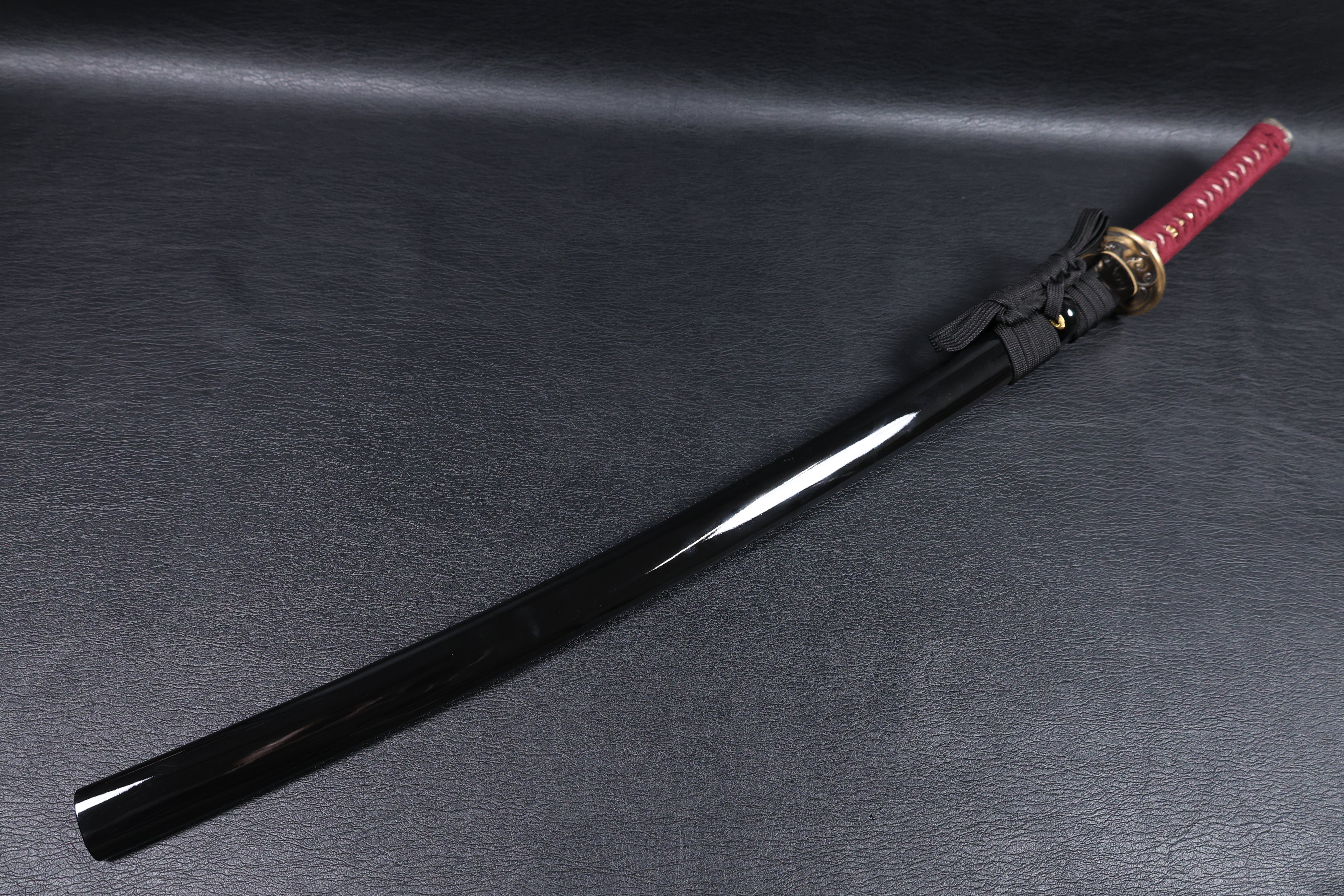 Katana Masamune Folded Steel Clay Tempered Blade with Notare Wave Hamon | KSA Hua
