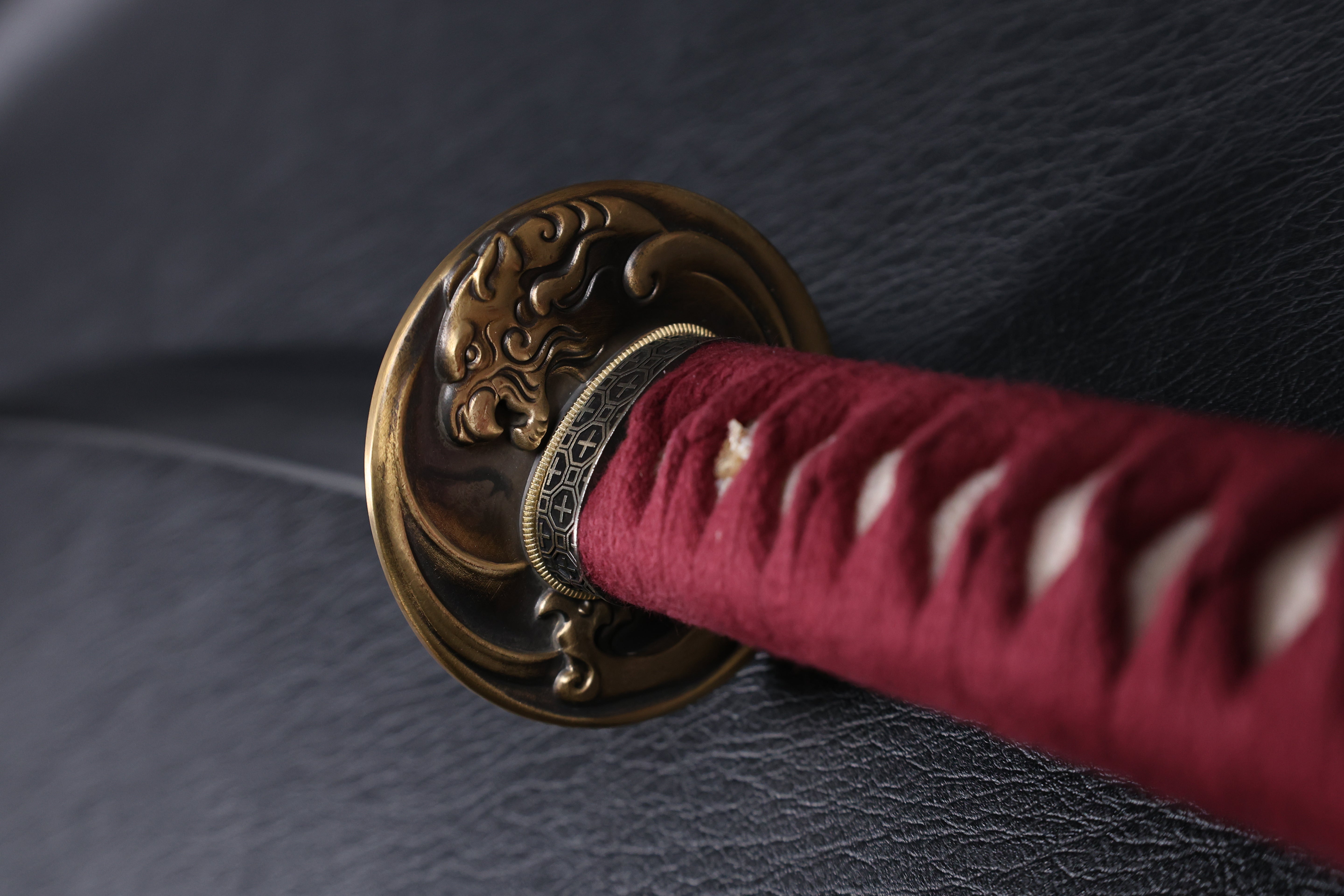 Katana Masamune Folded Steel Clay Tempered Blade with Notare Wave Hamon | KSA Hua
