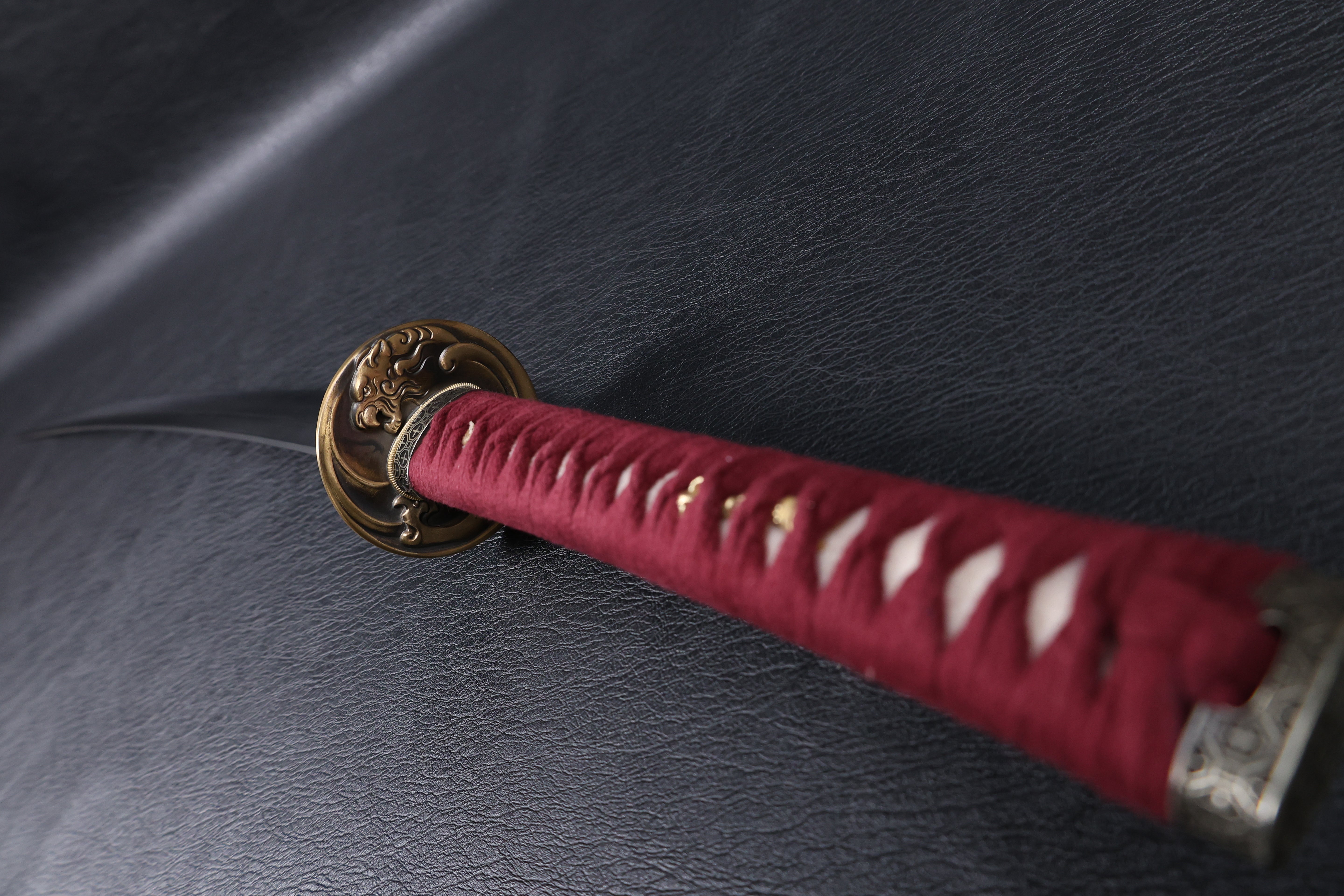 Katana Masamune Folded Steel Clay Tempered Blade with Notare Wave Hamon | KSA Hua