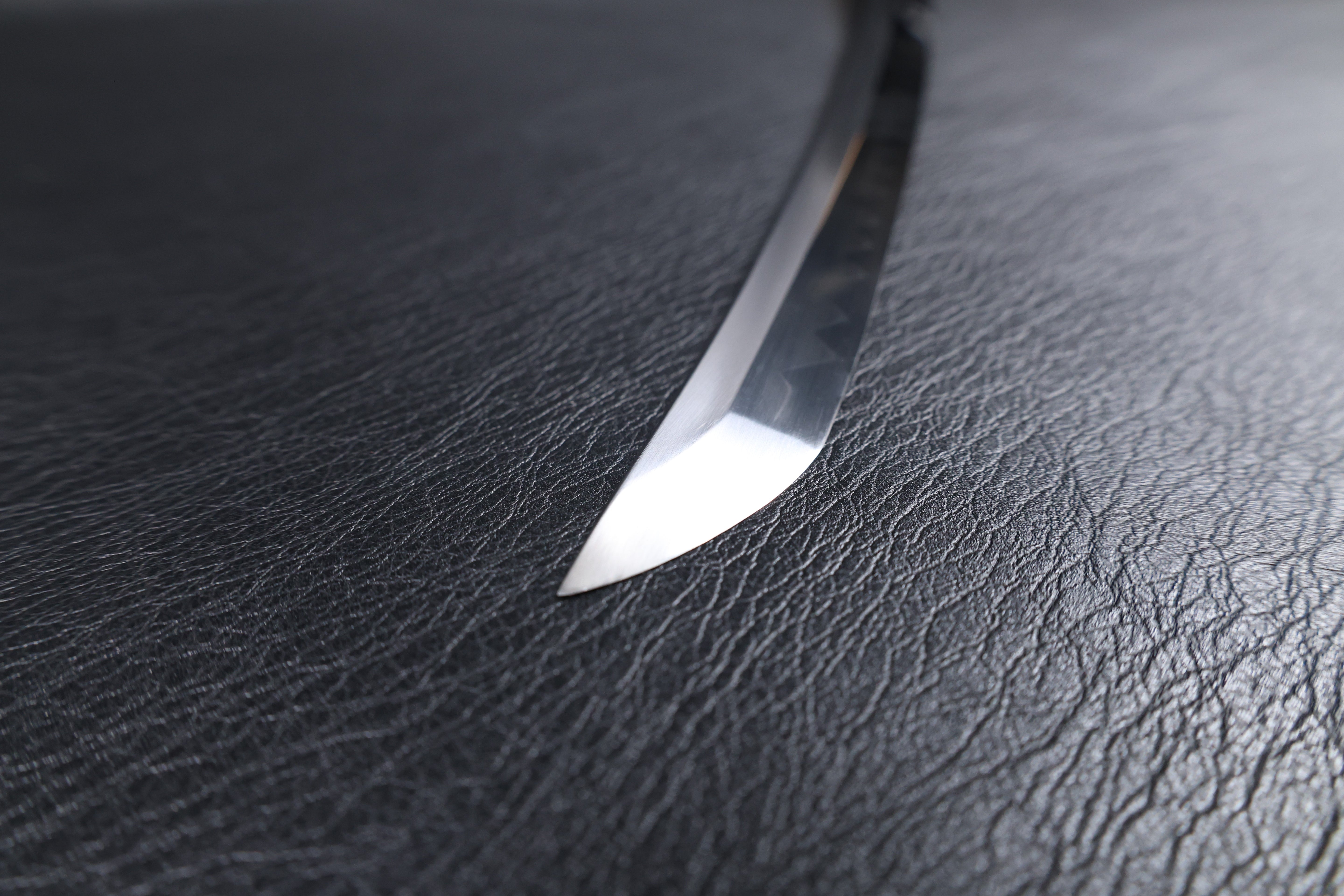 Katana Masashige T10 Clay Tempered Blade with Notare Wave Hamon | KSA Huo