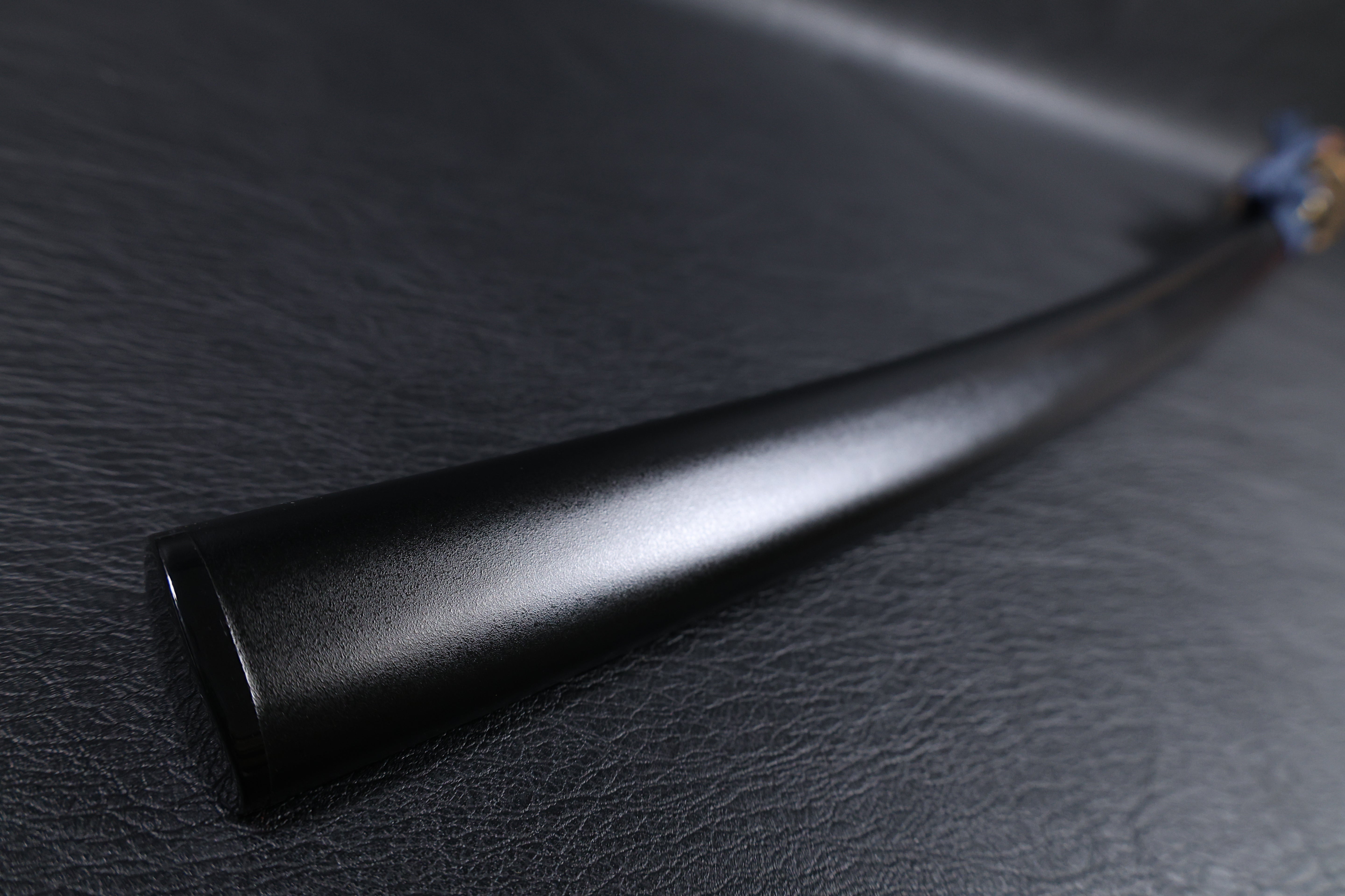 Katana Bokuden T10 Clay Tempered Blade with Notare Wave Hamon | KSA Huo