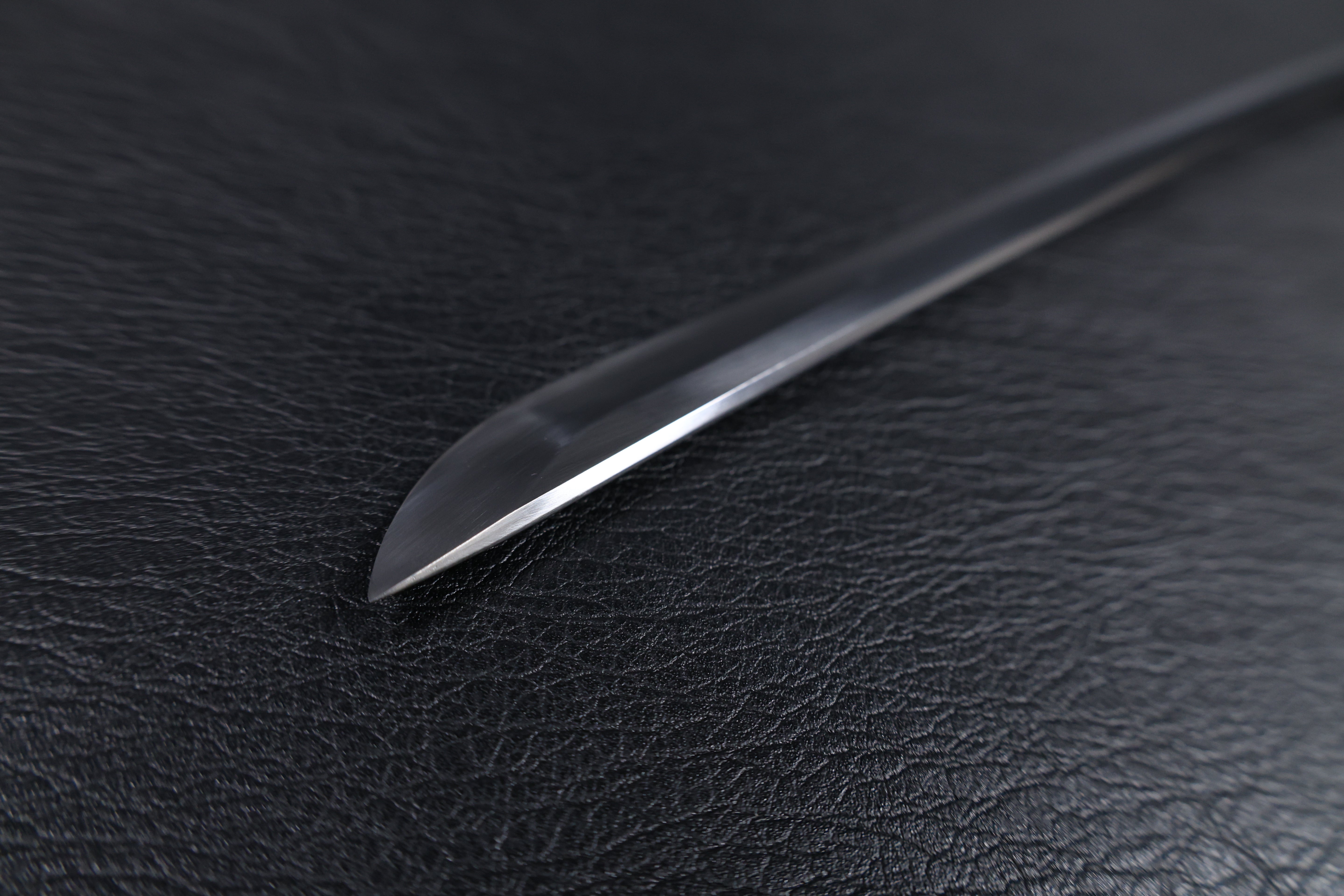 Katana Bokuden T10 Clay Tempered Blade with Notare Wave Hamon | KSA Huo
