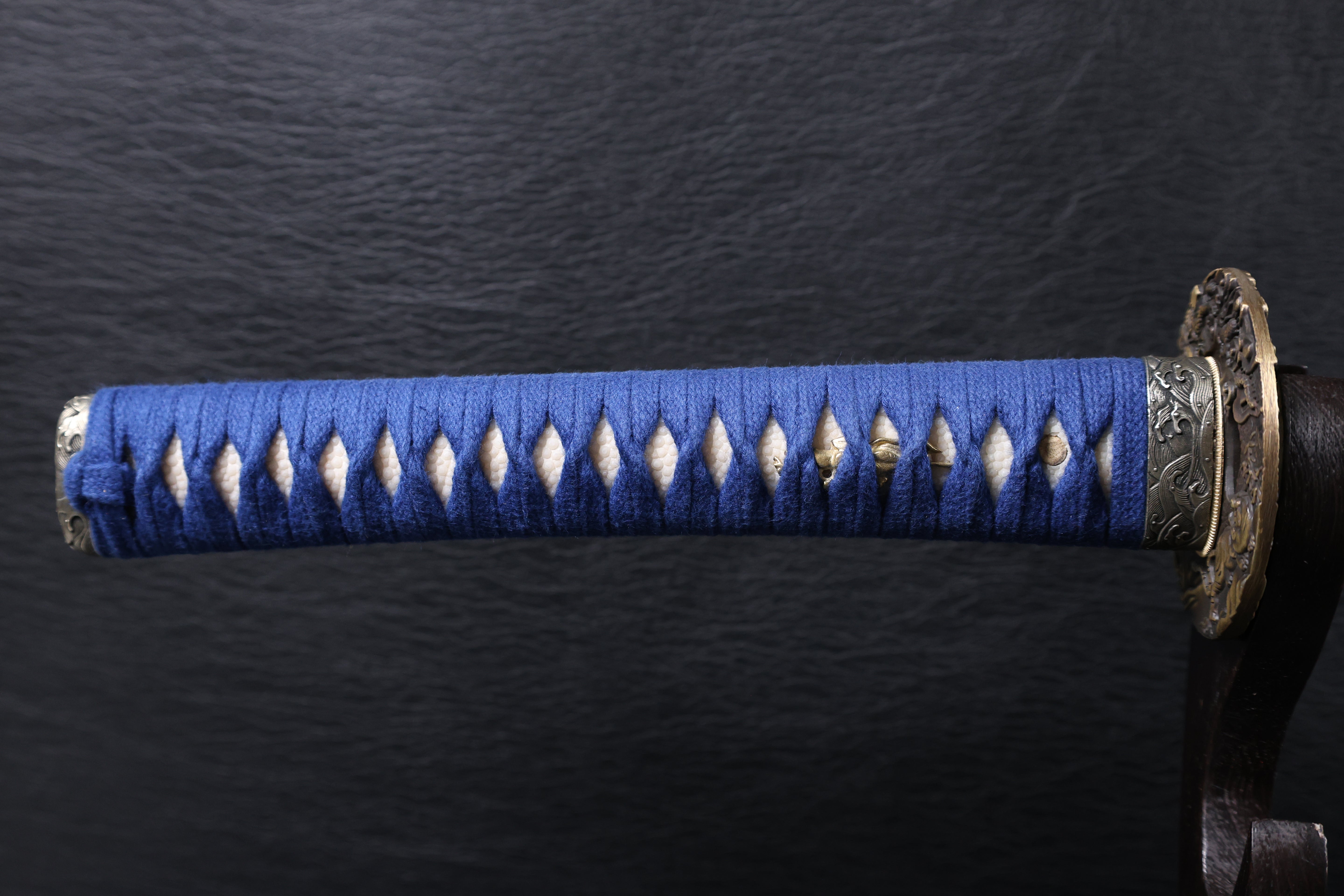 Katana Mitsunari T10 Clay Tempered Blade with Notare Wave Hamon | KSA Huo