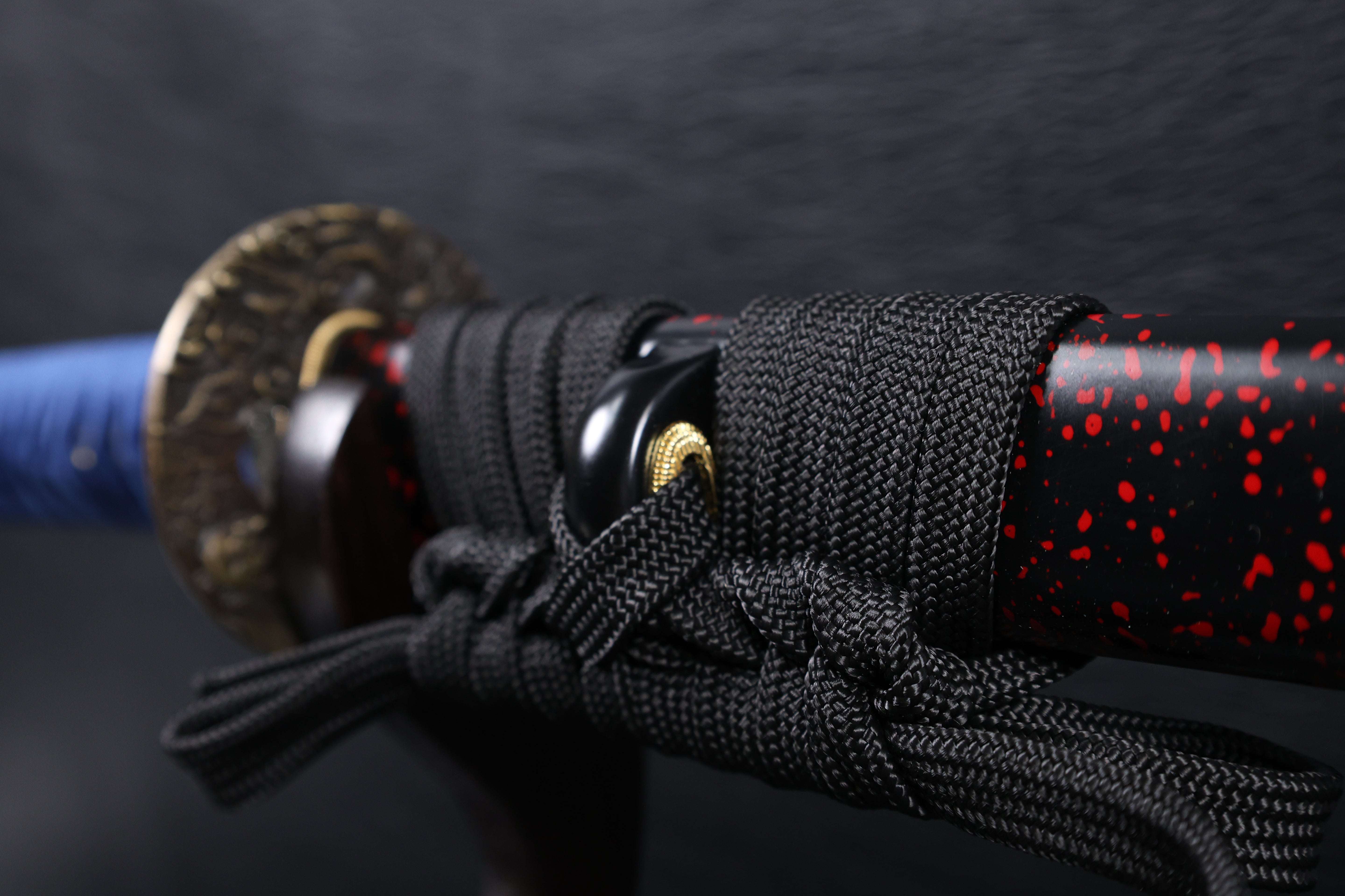 Katana Mitsunari T10 Clay Tempered Blade with Notare Wave Hamon | KSA Huo