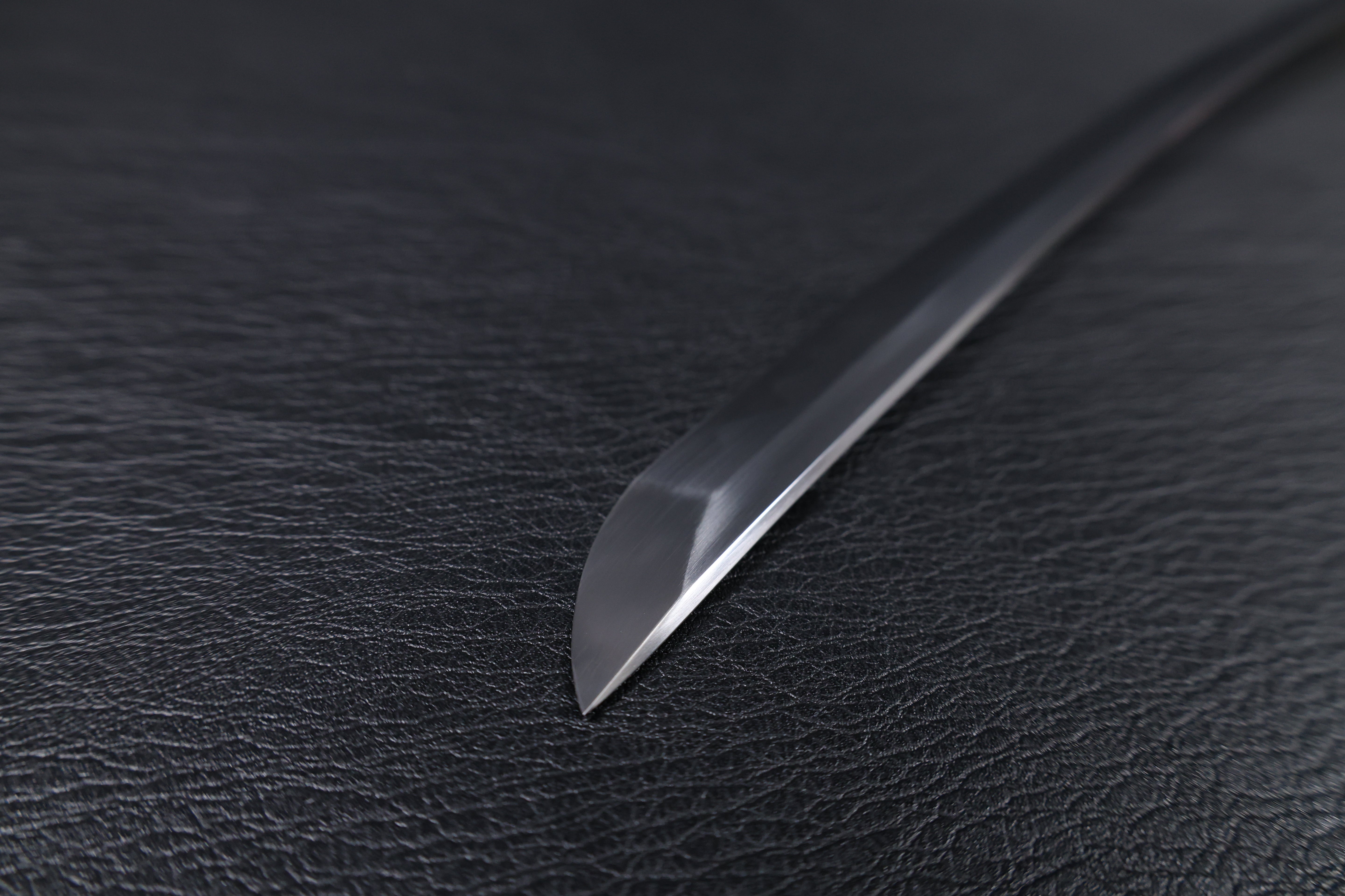 Katana Mitsunari T10 Clay Tempered Blade with Notare Wave Hamon | KSA Huo
