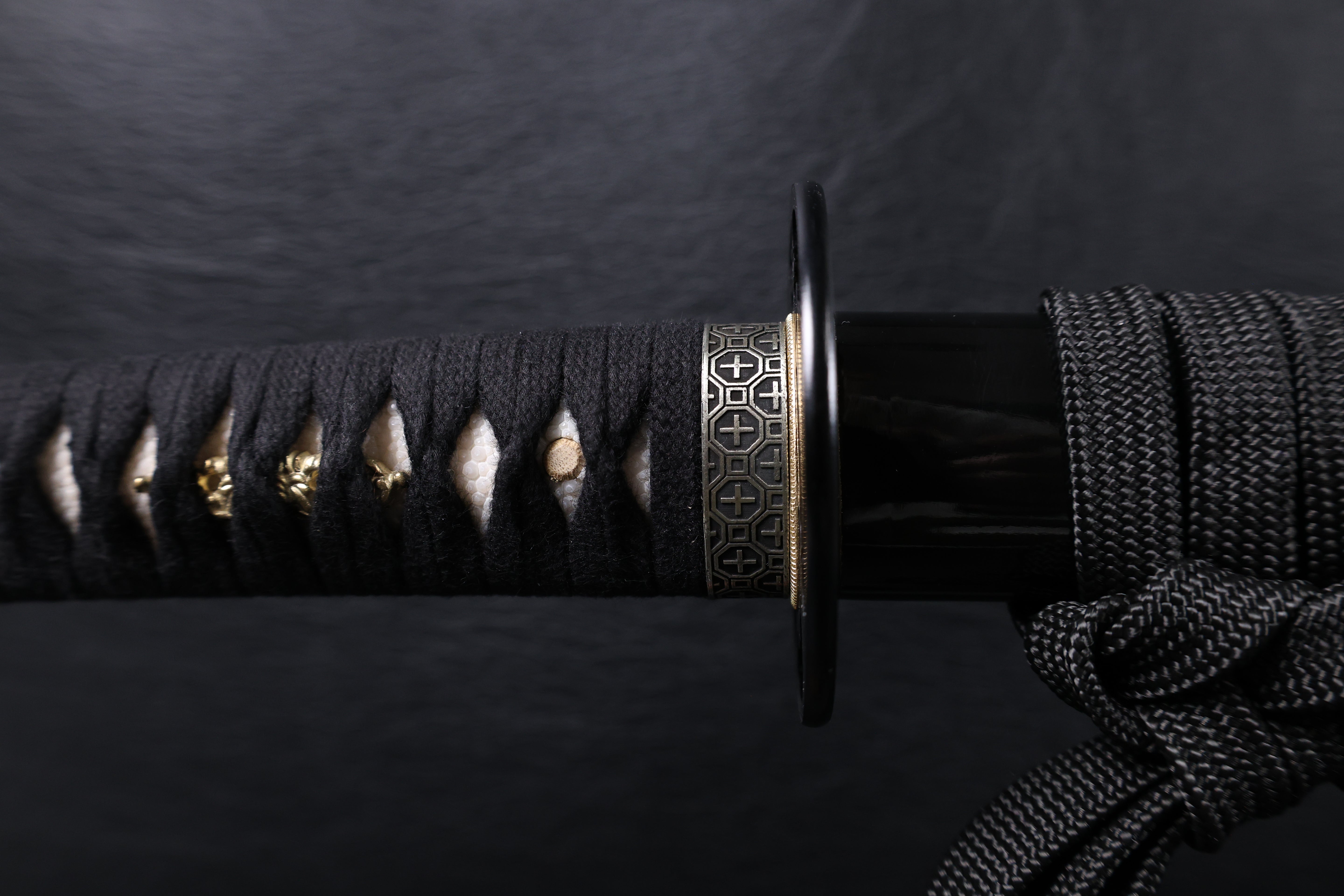 Katana Kiyomasa T10 Clay Tempered Blade with Notare Wave Hamon | KSA Huo