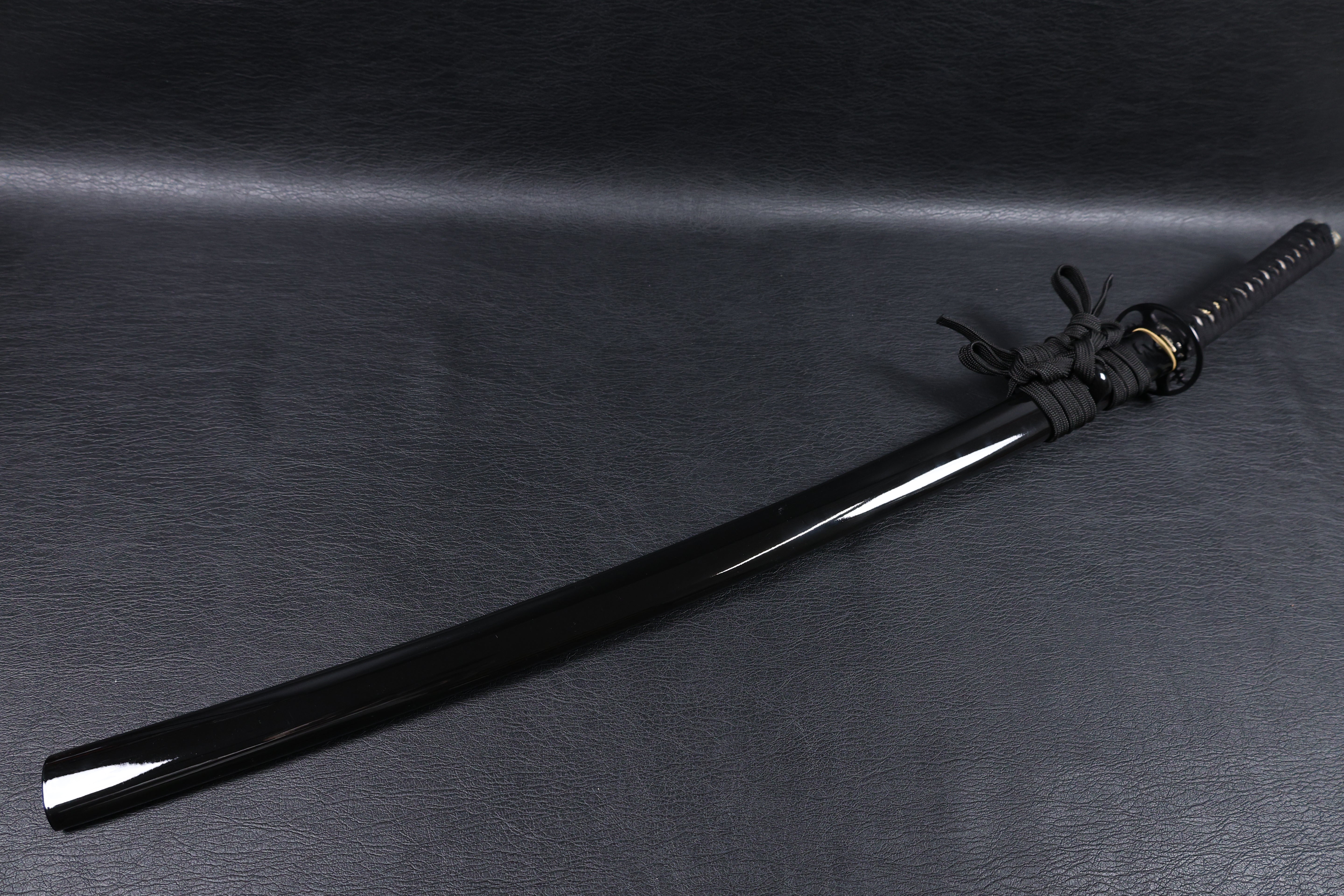 Katana Kiyomasa T10 Clay Tempered Blade with Notare Wave Hamon | KSA Huo