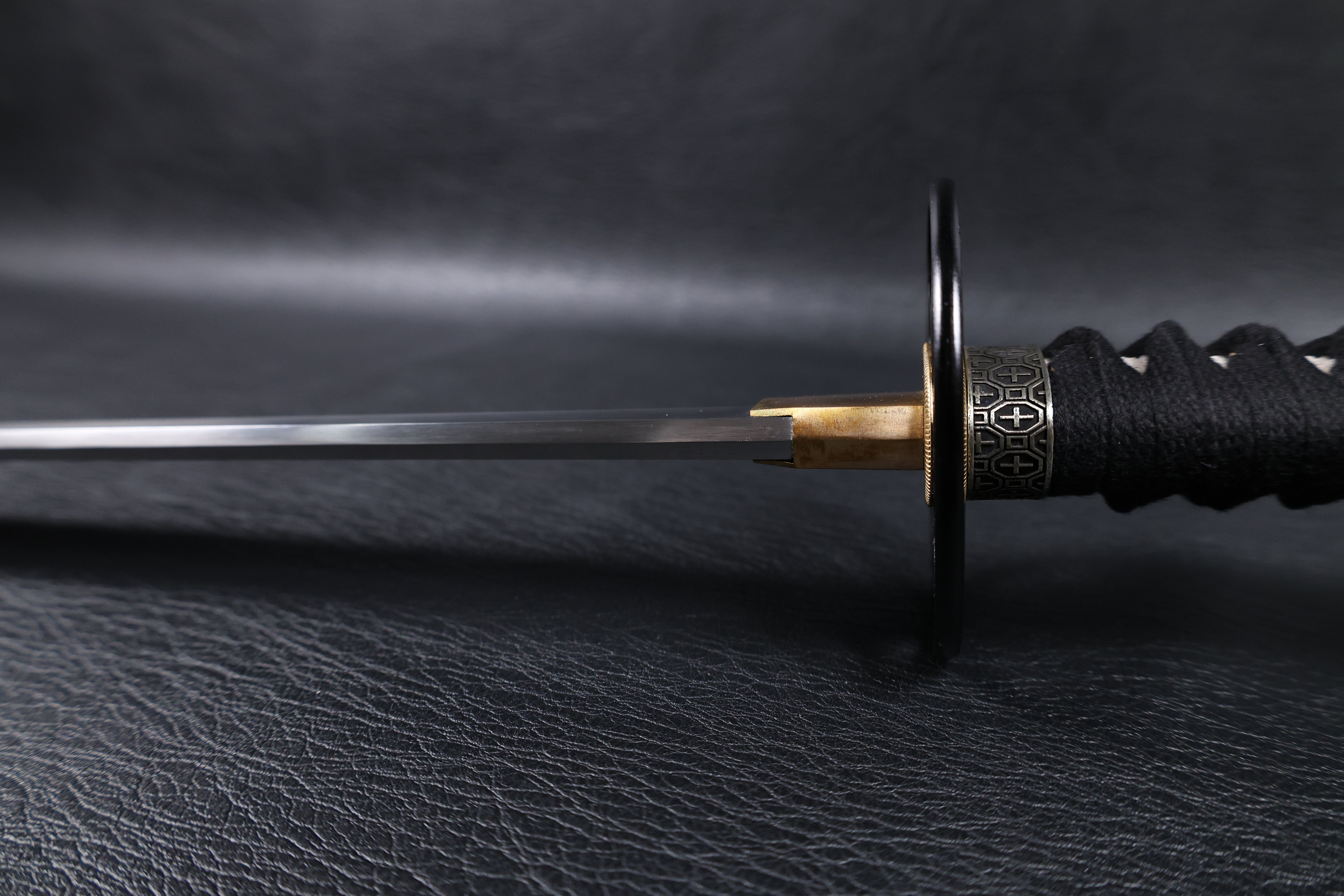 Katana Kiyomasa T10 Clay Tempered Blade with Notare Wave Hamon | KSA Huo