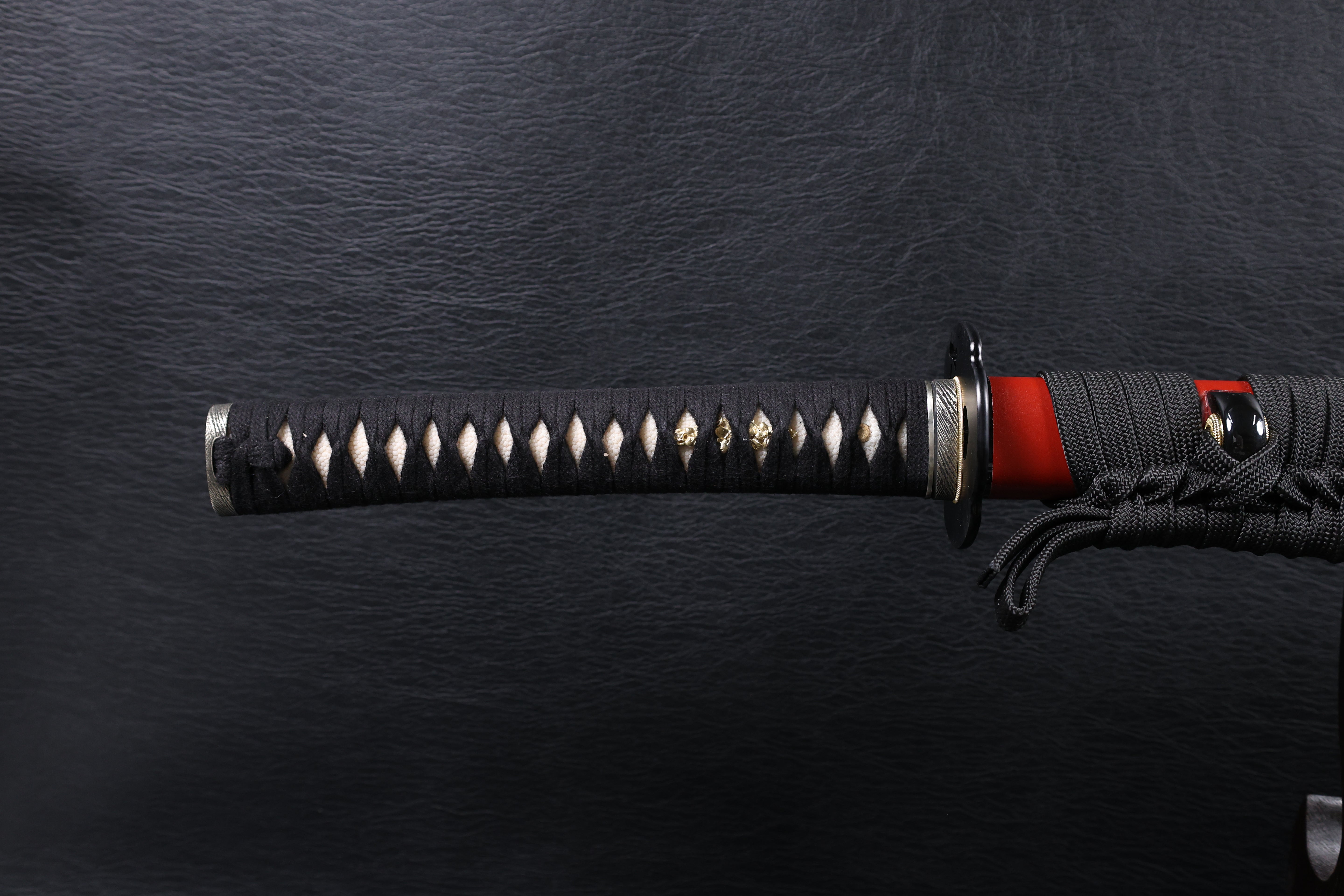 Katana Motonari T10 Clay Tempered Blade with Notare Wave Hamon | KSA Huo