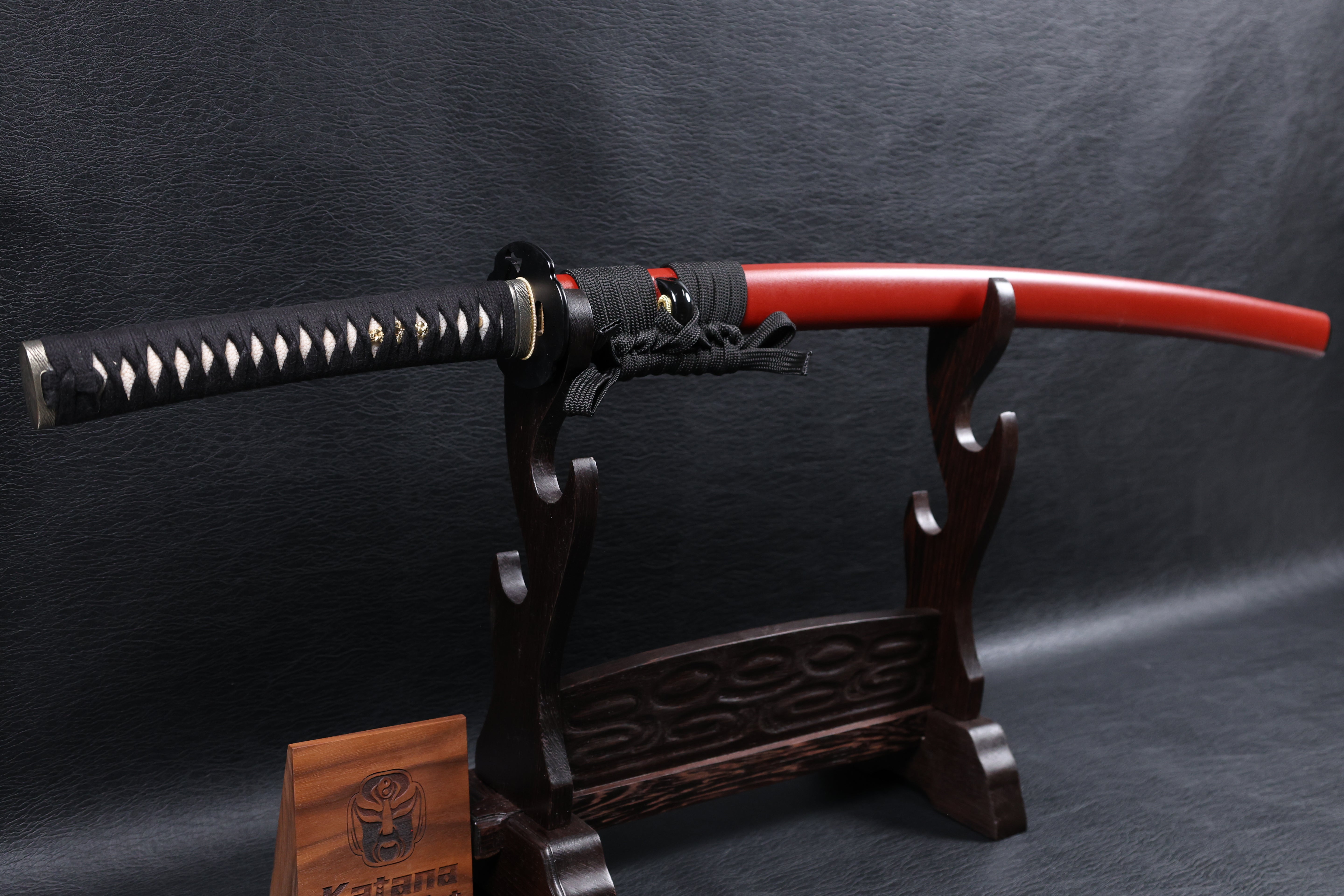 Katana Motonari T10 Clay Tempered Blade with Notare Wave Hamon | KSA Huo