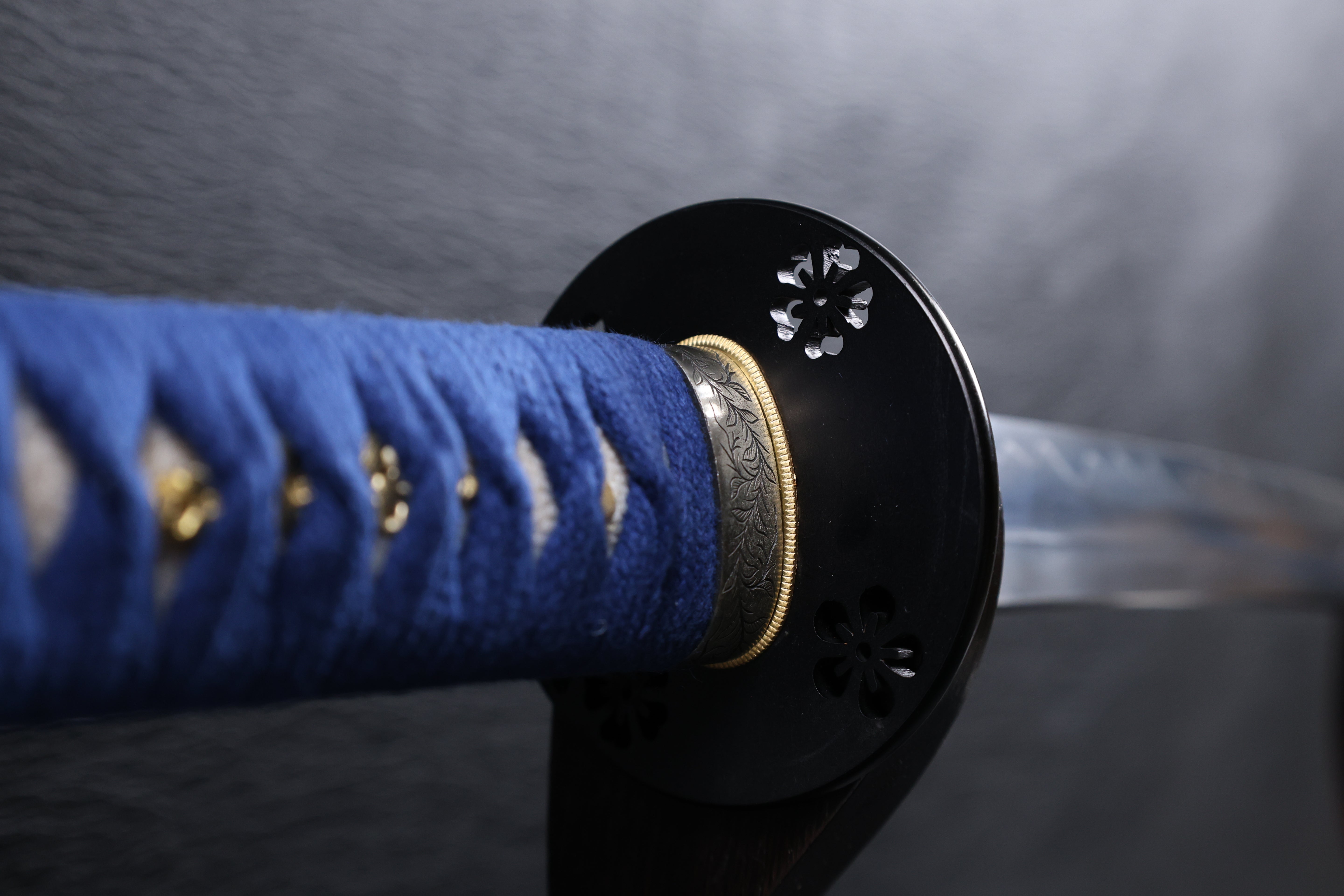 Katana Masashige T10 Clay Tempered Blade with Notare Wave Hamon | KSA Huo