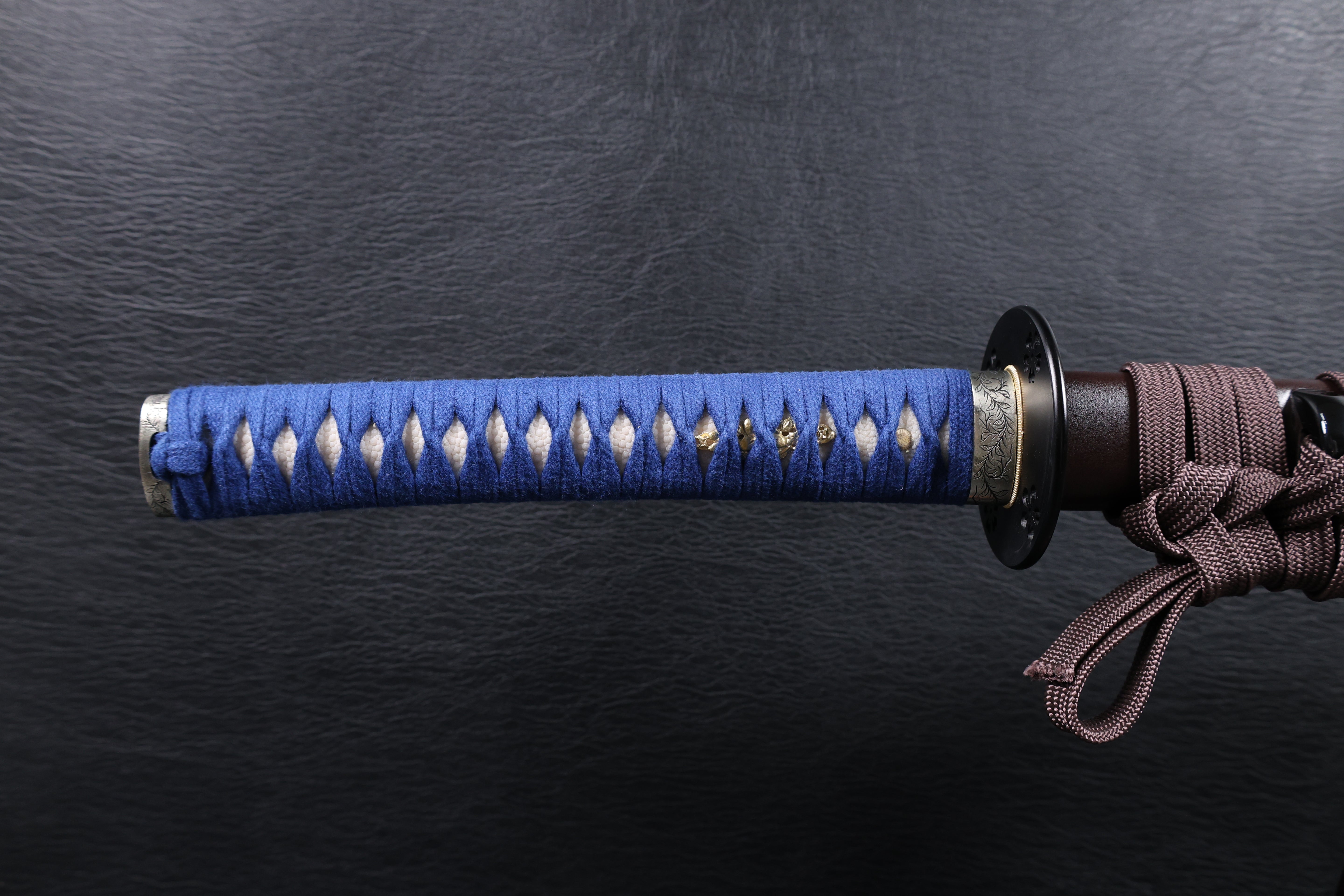 Katana Masashige T10 Clay Tempered Blade with Notare Wave Hamon | KSA Huo