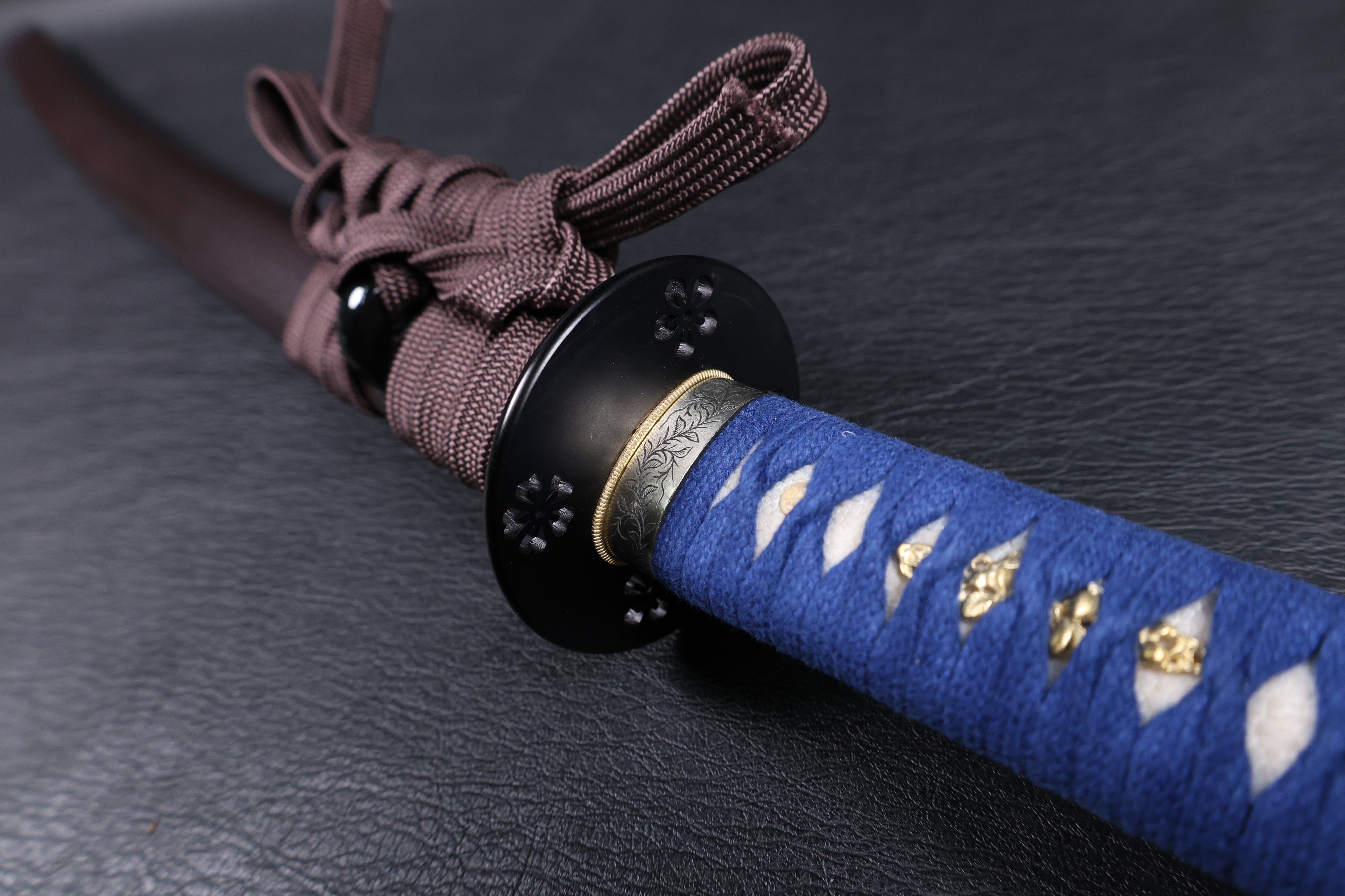Katana Masashige T10 Clay Tempered Blade with Notare Wave Hamon | KSA Huo