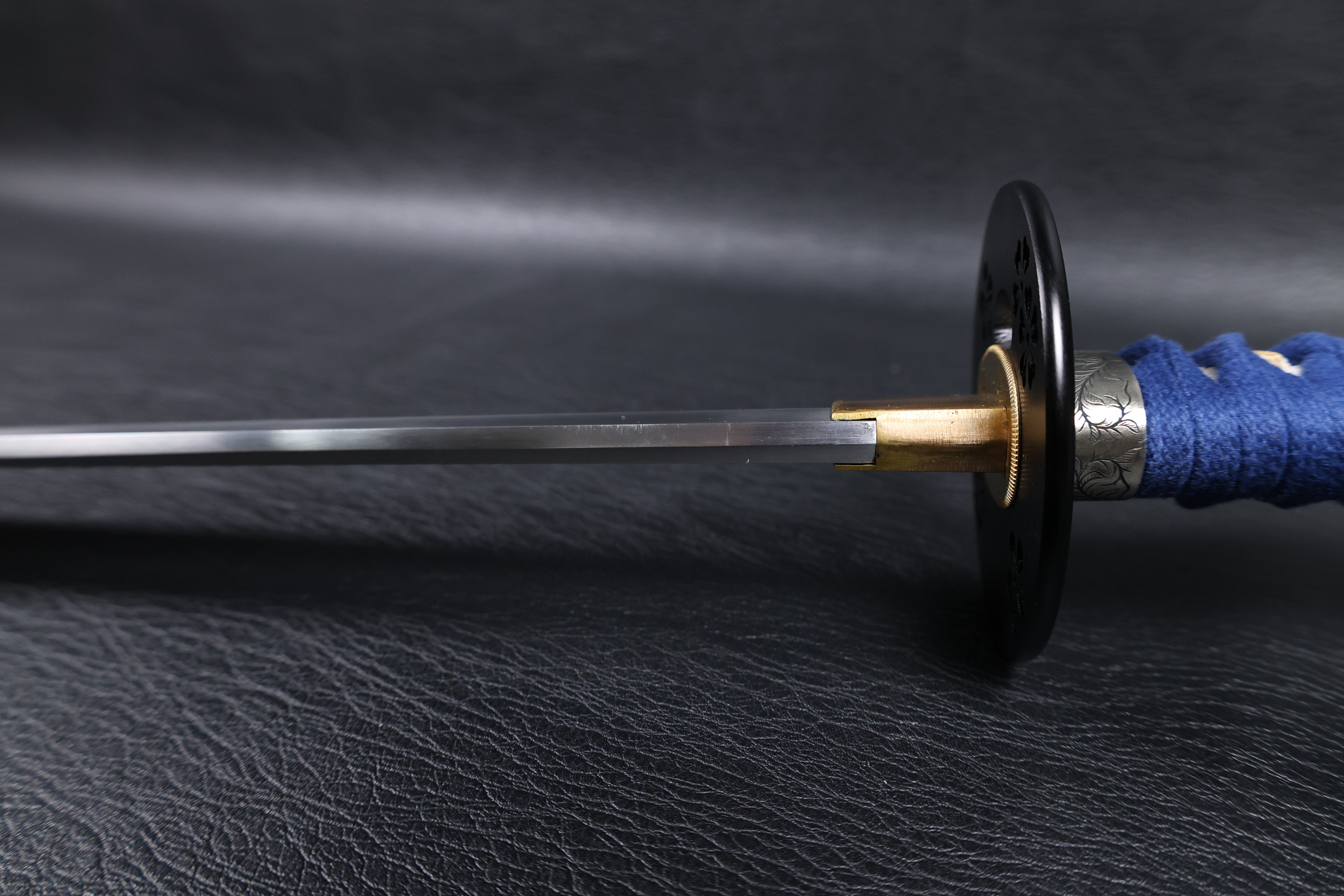 Katana Masashige T10 Clay Tempered Blade with Notare Wave Hamon | KSA Huo
