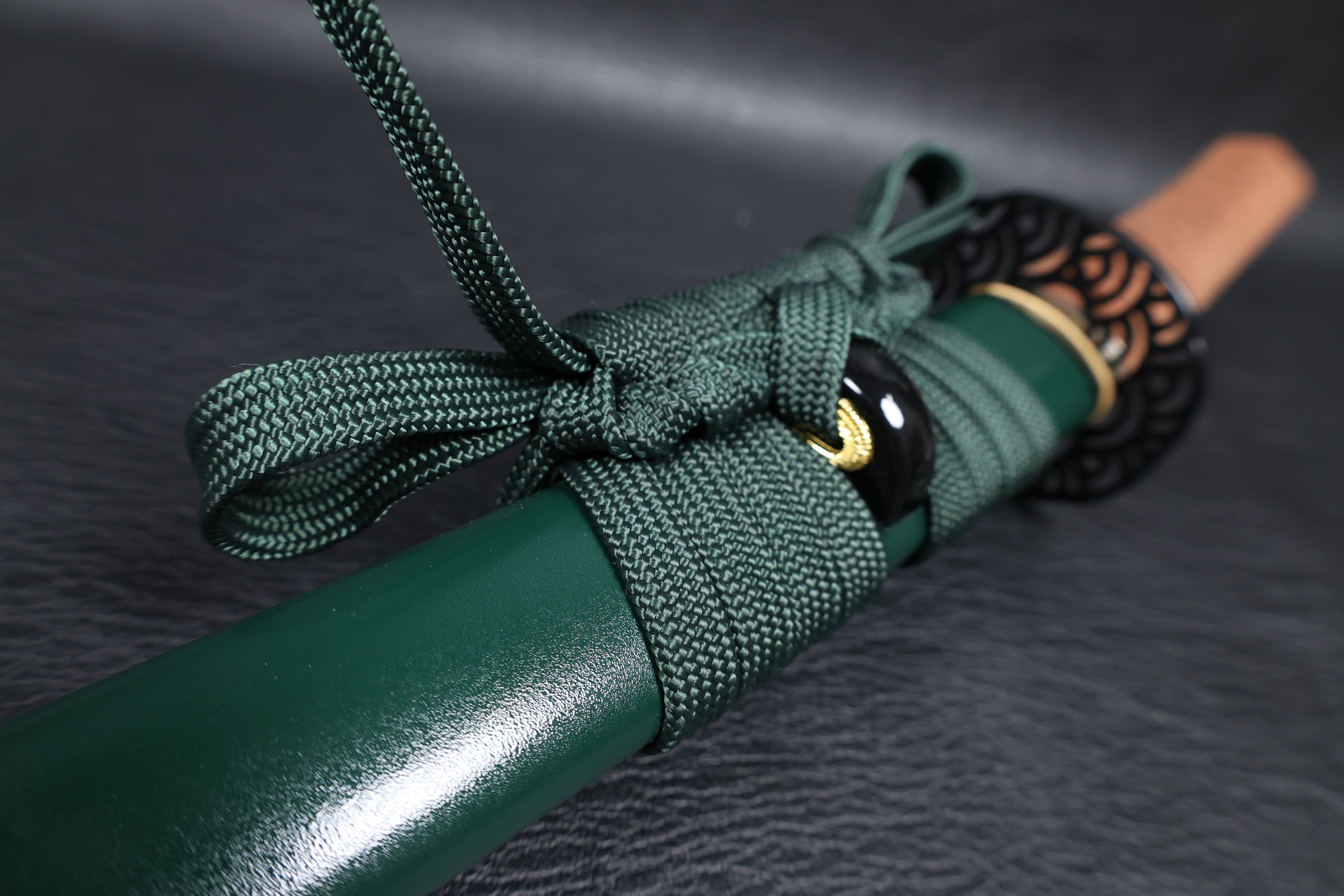 Katana Yoshitsune T10 Clay Tempered Blade with Notare Wave Hamon | KSA Huo