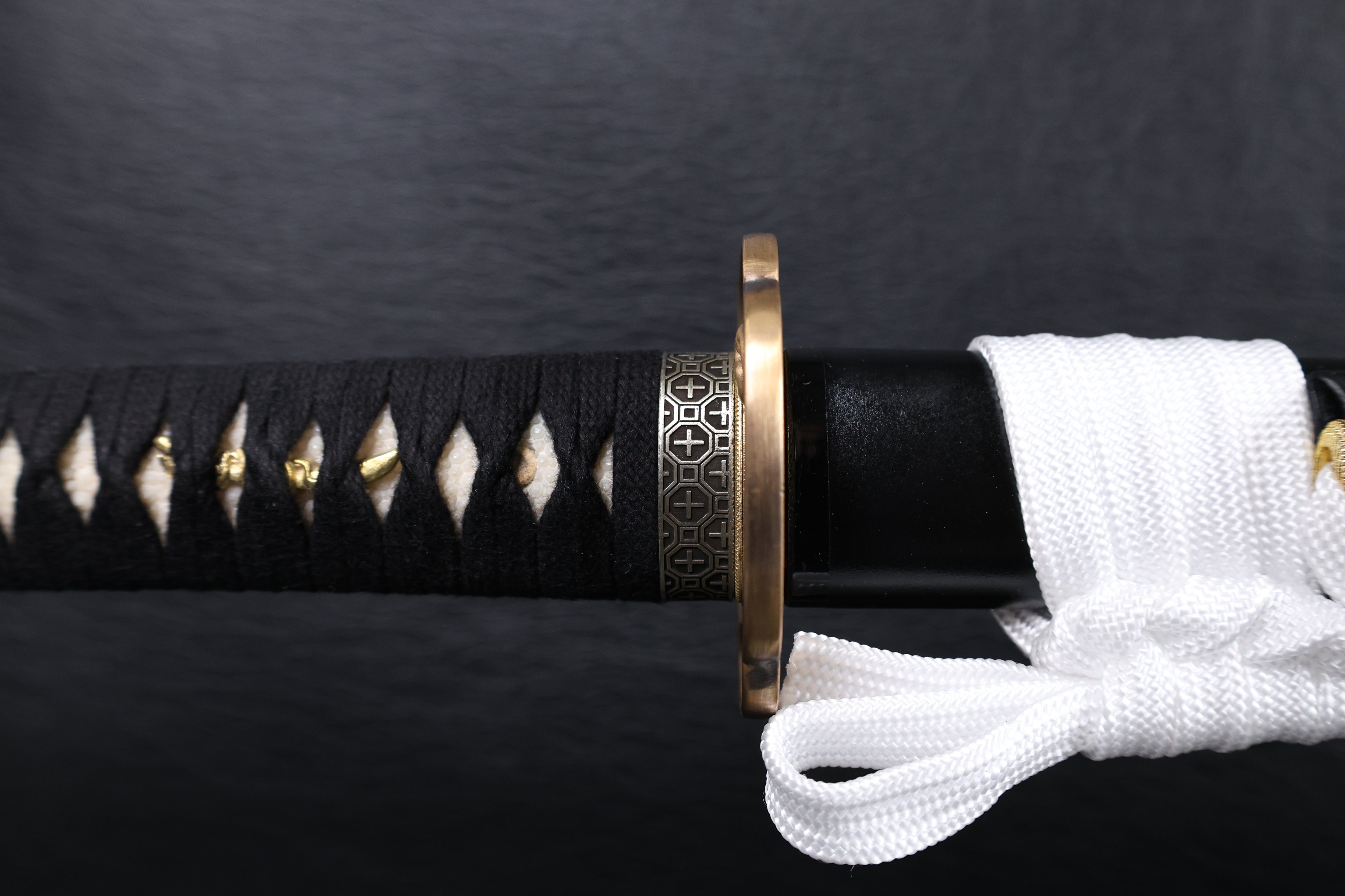 Katana Yoshikage Folded Steel Clay Tempered Blade with Sanbonsugi Hamon | KSA Jiang