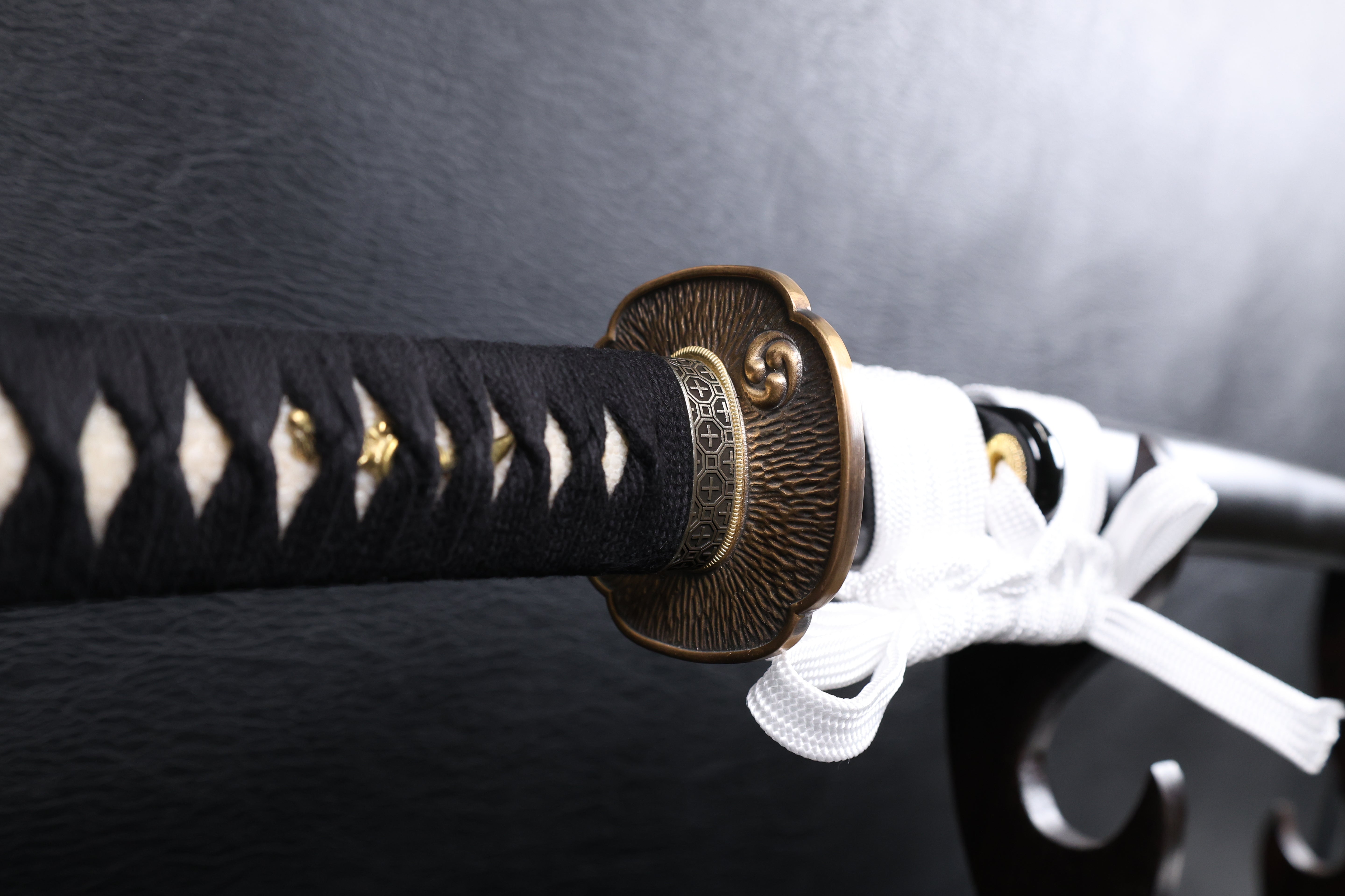 Katana Yoshikage Folded Steel Clay Tempered Blade with Sanbonsugi Hamon | KSA Jiang