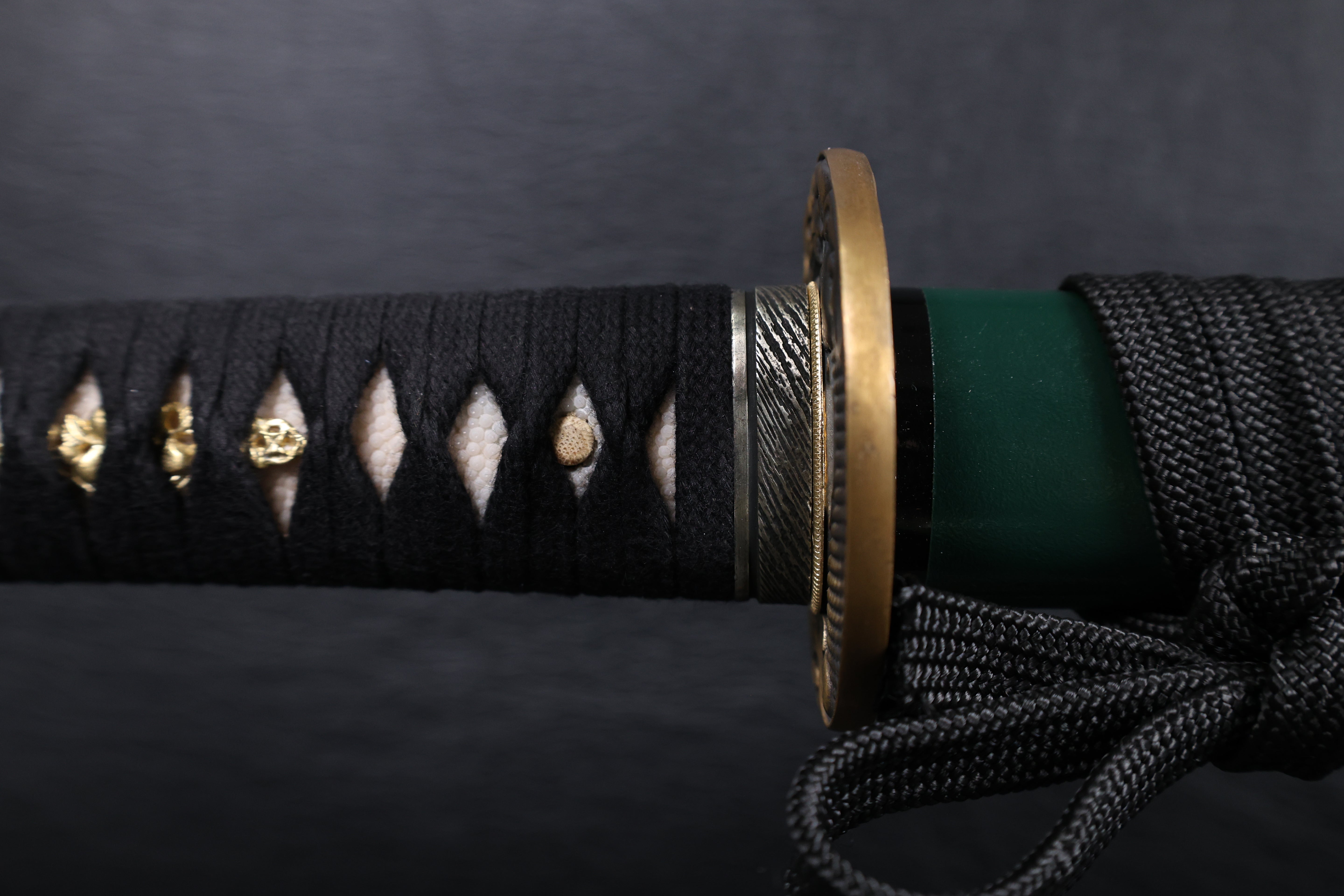 Katana Dōsan Folded Steel Clay Tempered Blade with Sanbonsugi Hamon | KSA Jiang