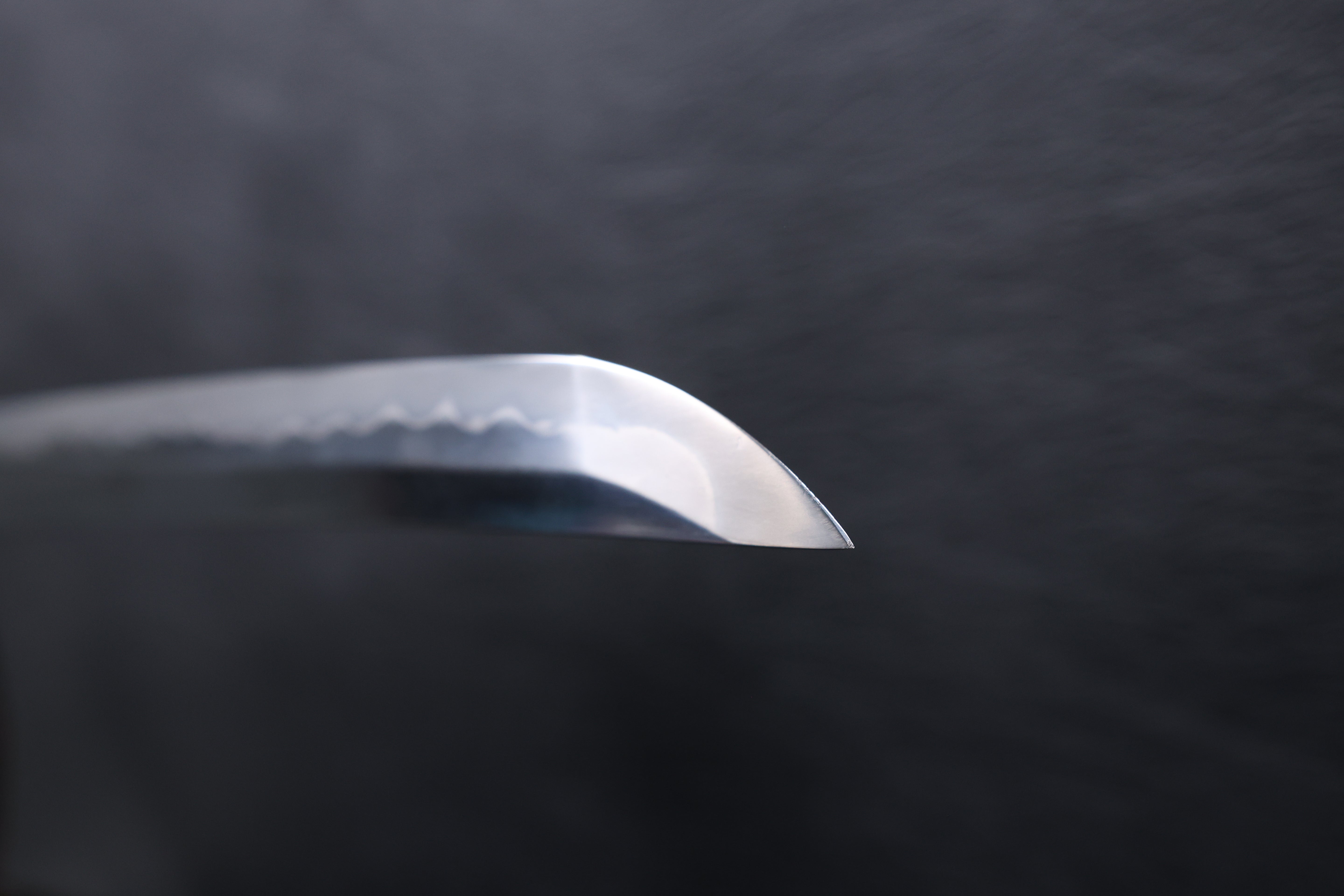 Katana Kanetsugu T10 Clay Tempered Blade with Notare Hamon | KSA Huo
