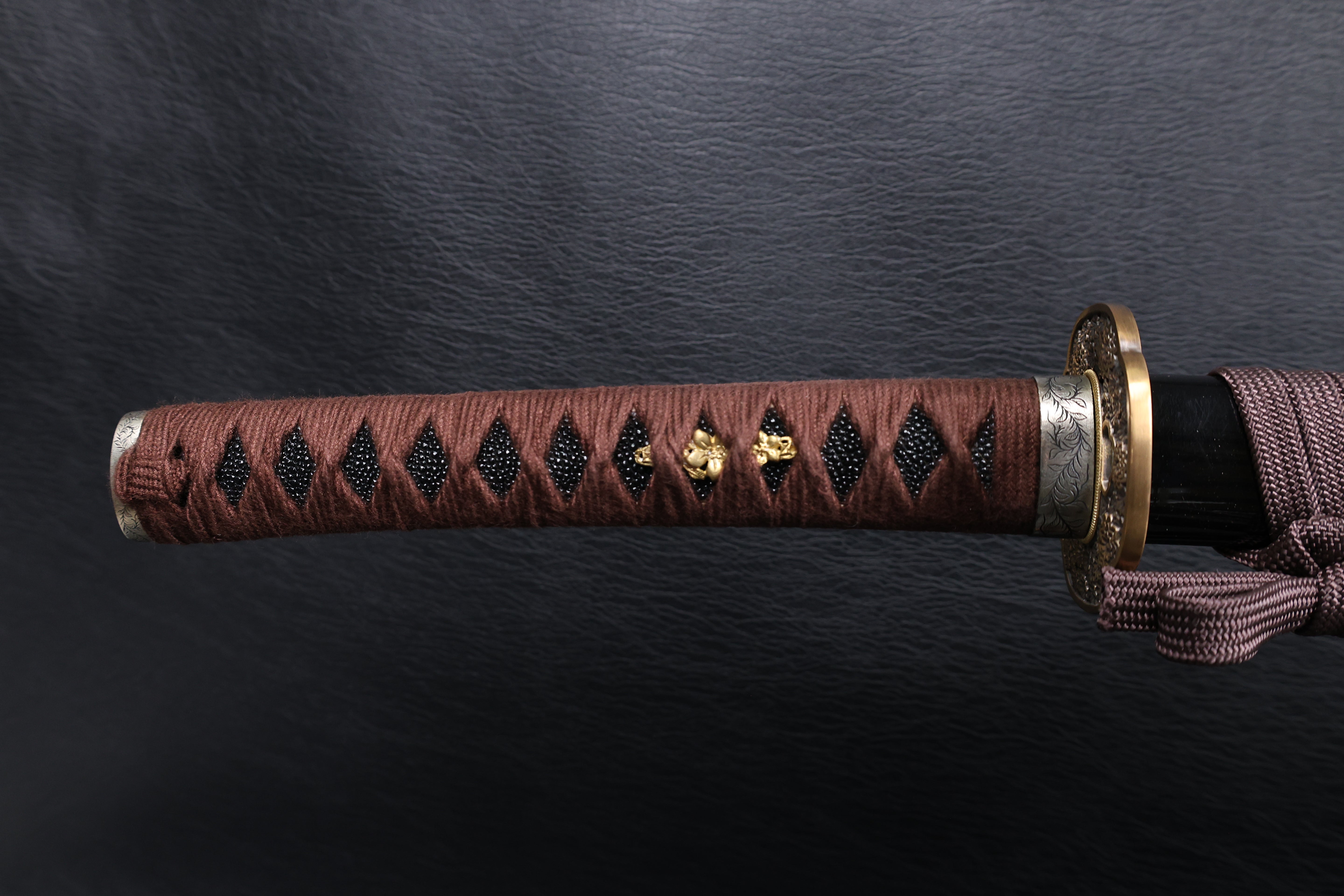 Katana Kanetsugu T10 Clay Tempered Blade with Notare Hamon | KSA Huo