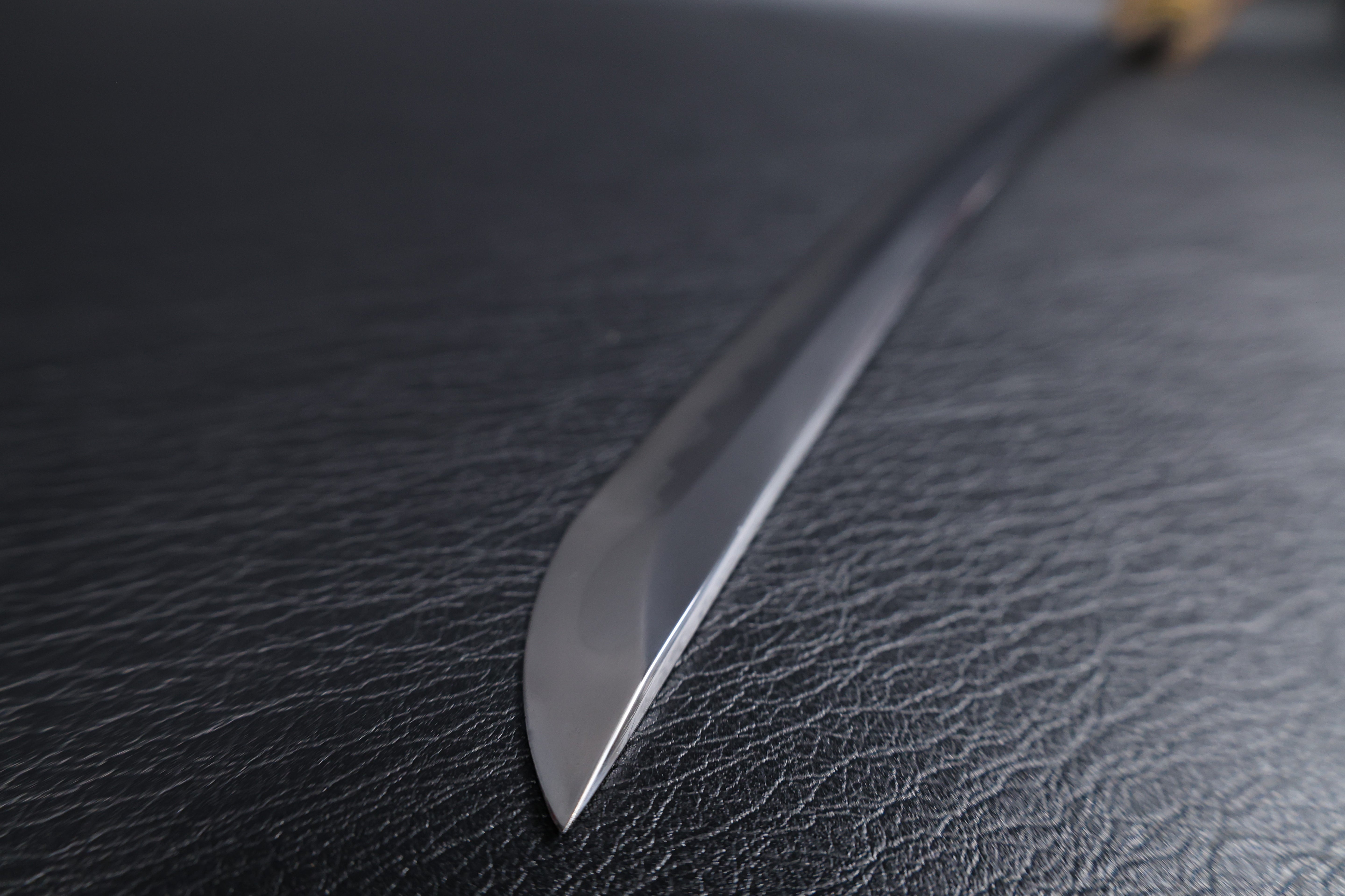Katana Kanetsugu T10 Clay Tempered Blade with Notare Hamon | KSA Huo