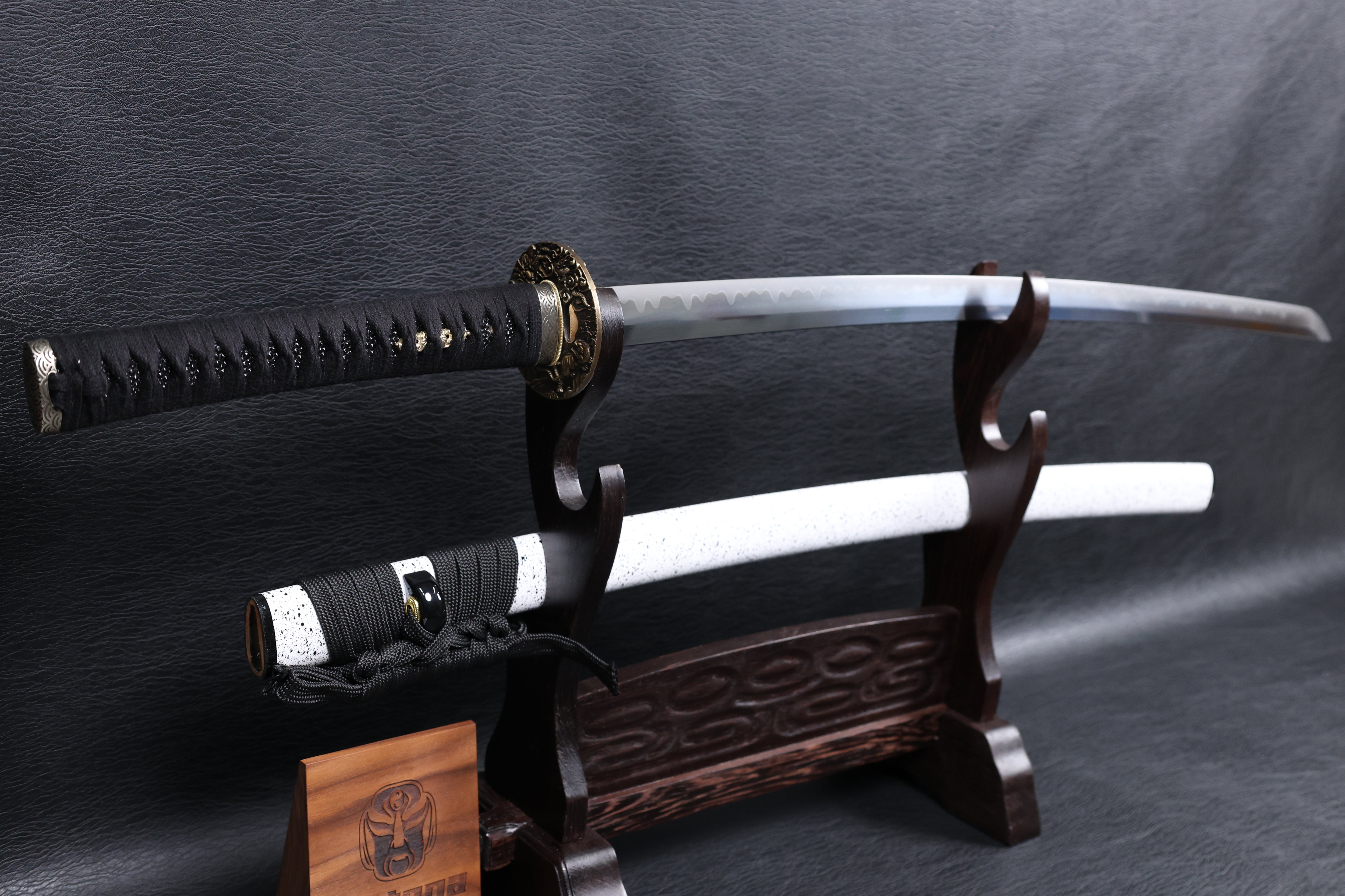 Katana Masayuki T10 Clay Tempered Blade with Sanbonsugi Hamon | KSA Huo
