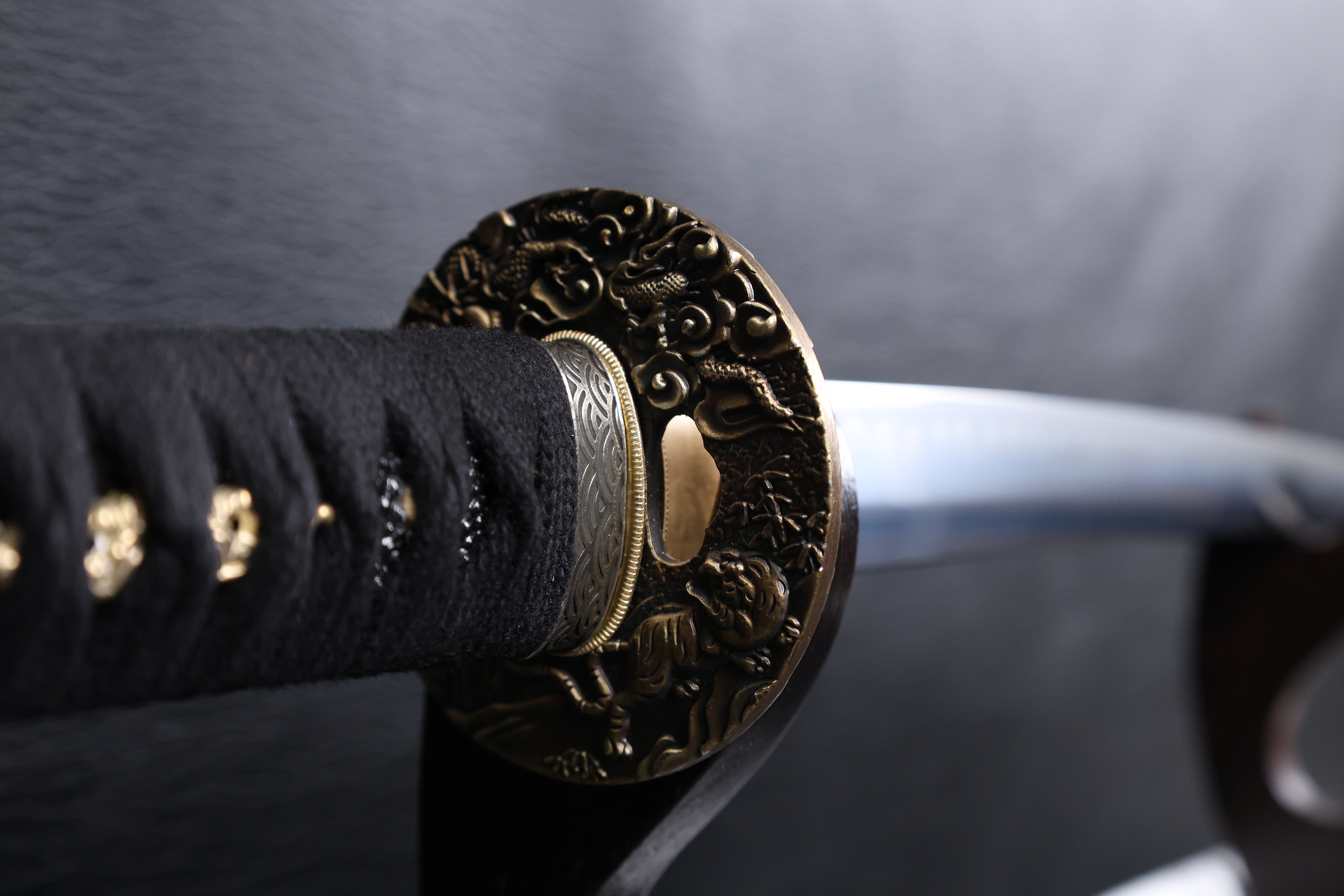 Katana Masayuki T10 Clay Tempered Blade with Sanbonsugi Hamon | KSA Huo