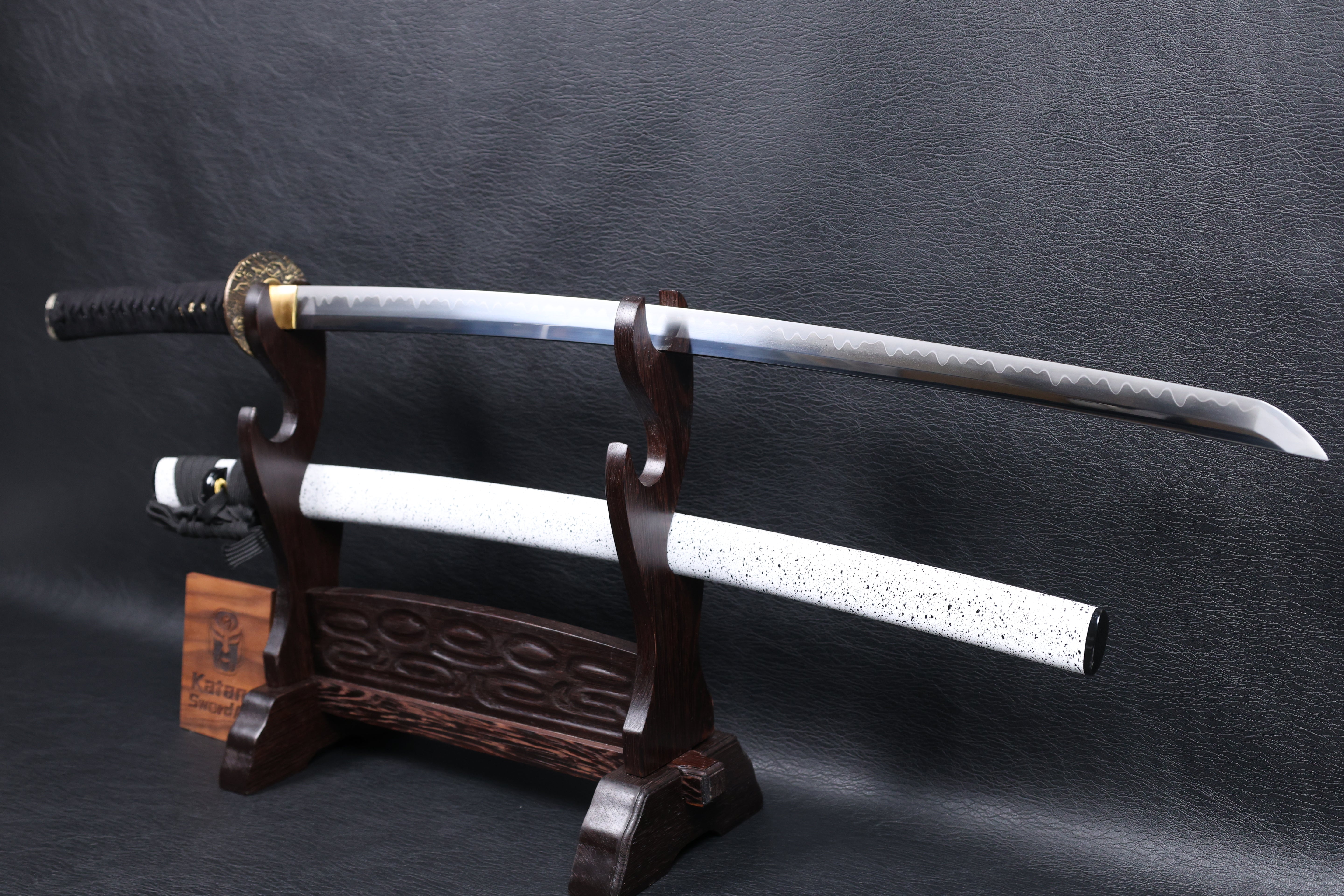 Katana Masayuki T10 Clay Tempered Blade with Sanbonsugi Hamon | KSA Huo