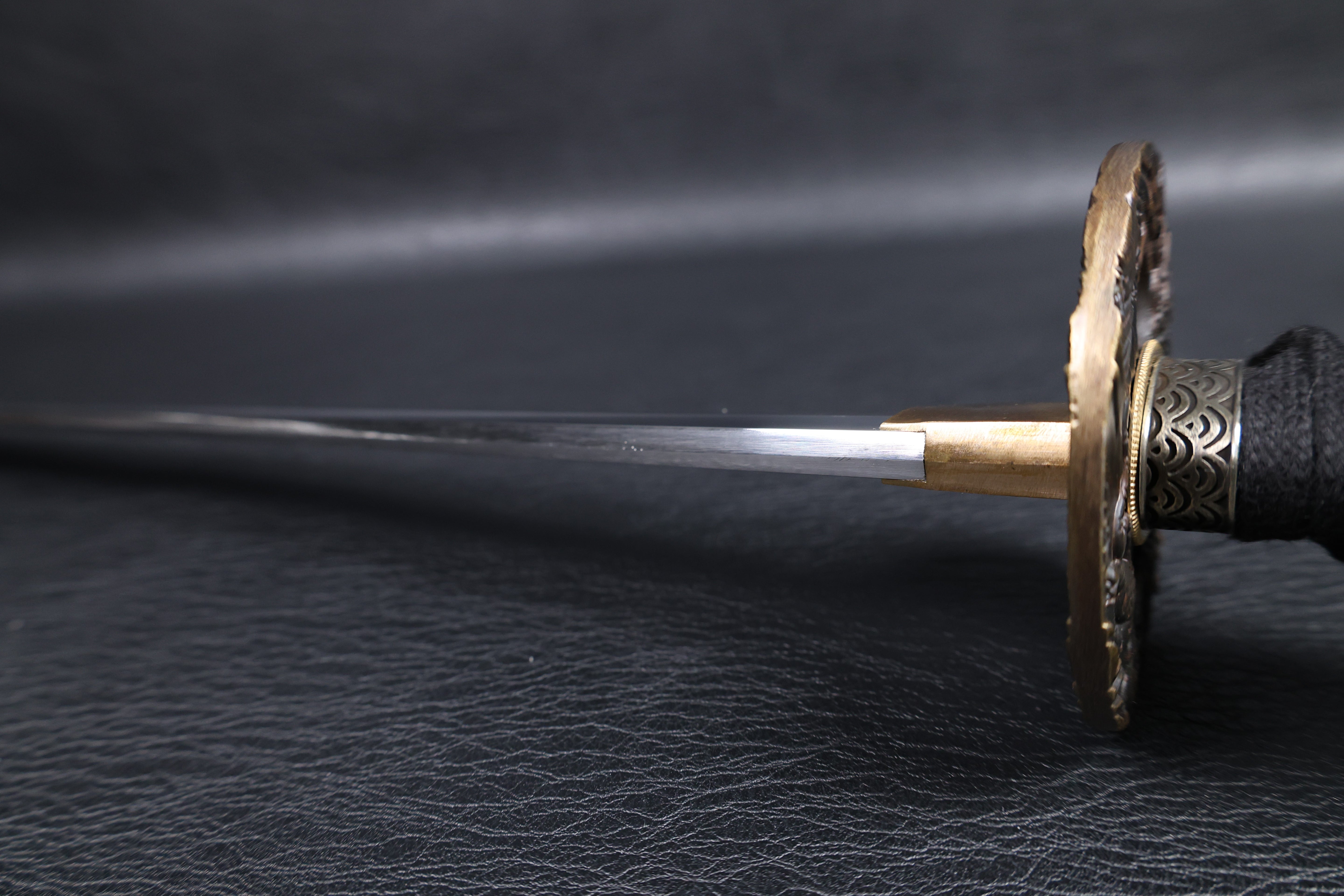 Katana Masayuki T10 Clay Tempered Blade with Sanbonsugi Hamon | KSA Huo