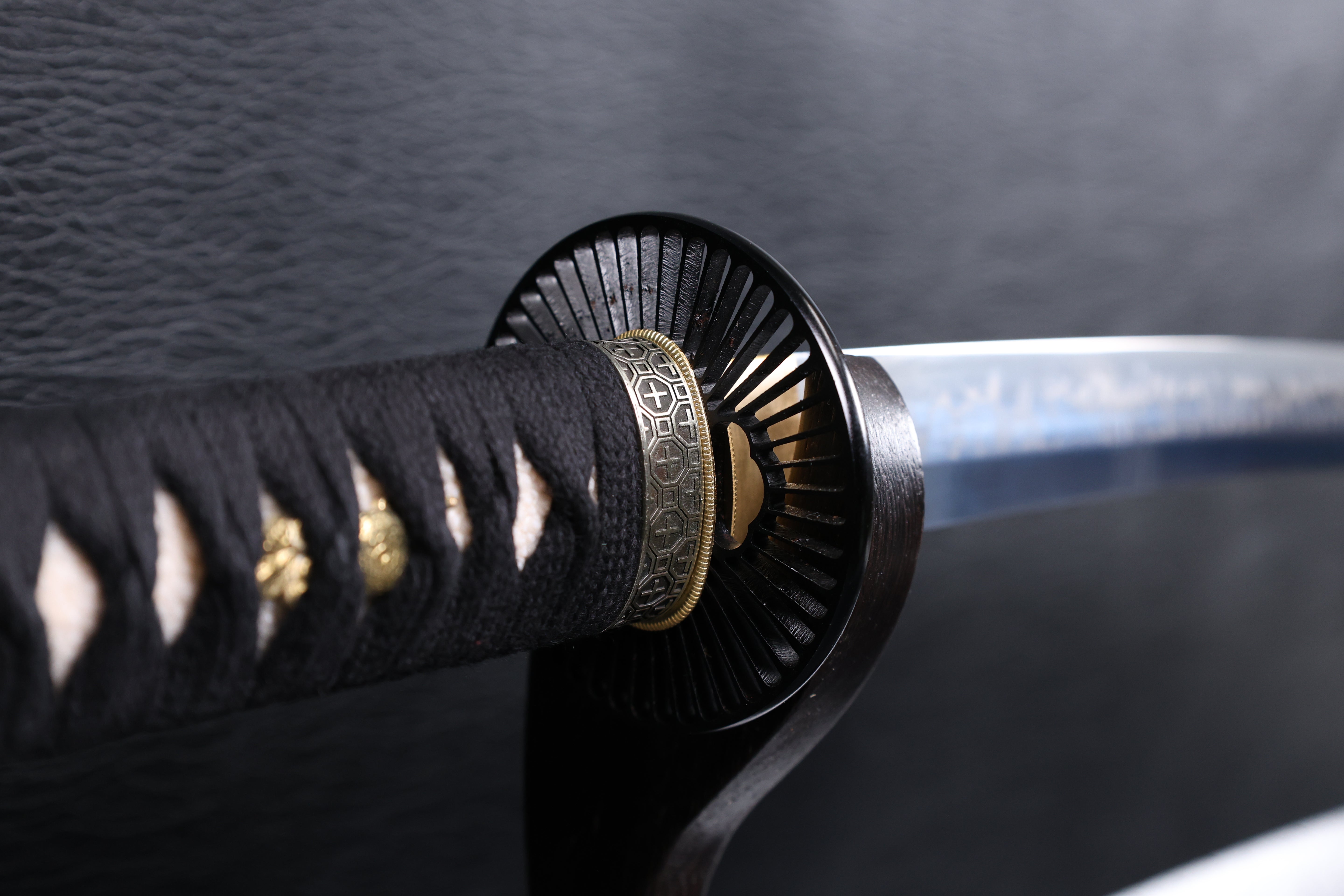 Katana Motochika T10 Clay Tempered Blade with Hitatsura Hamon | KSA Jiang