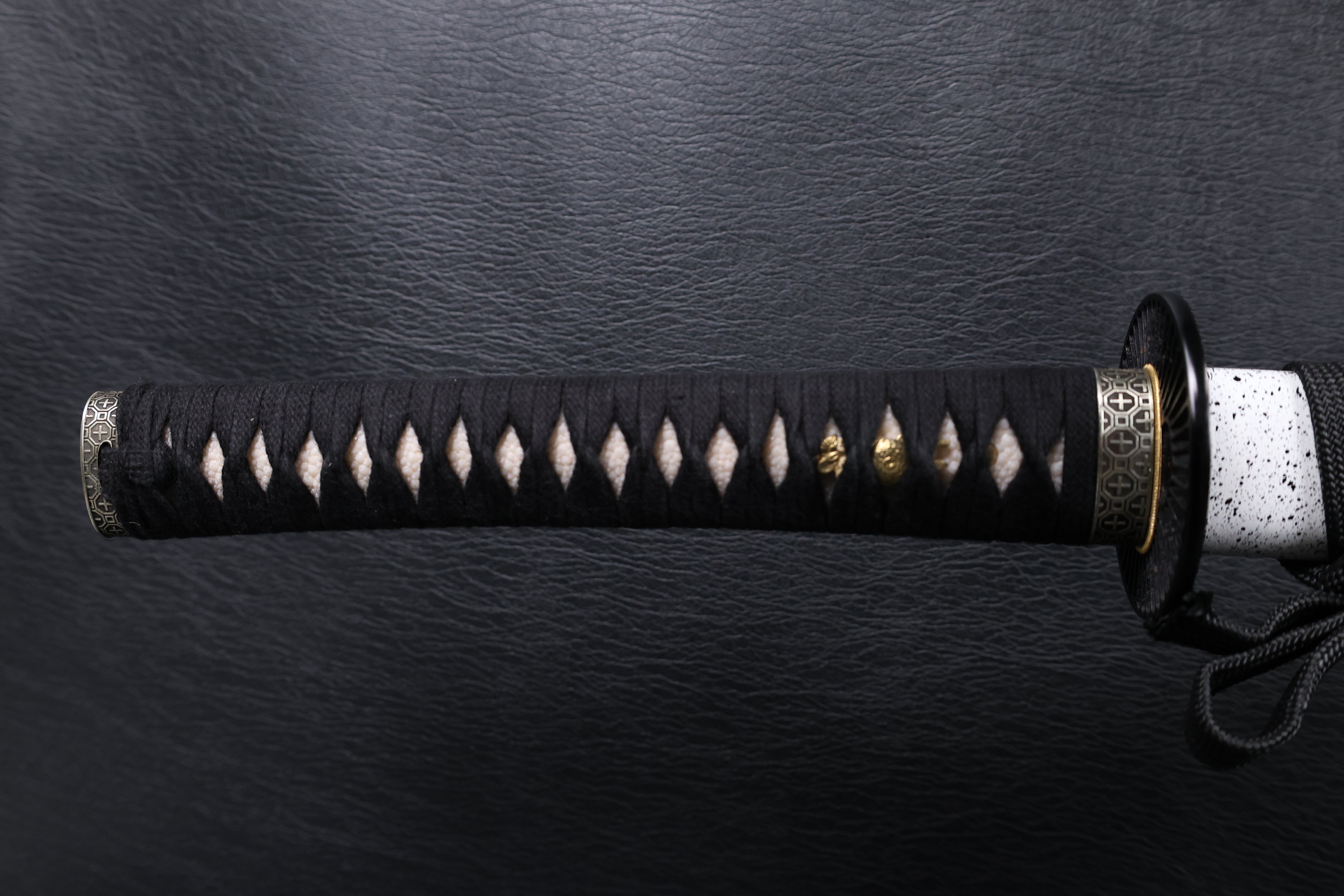 Katana Motochika T10 Clay Tempered Blade with Hitatsura Hamon | KSA Jiang