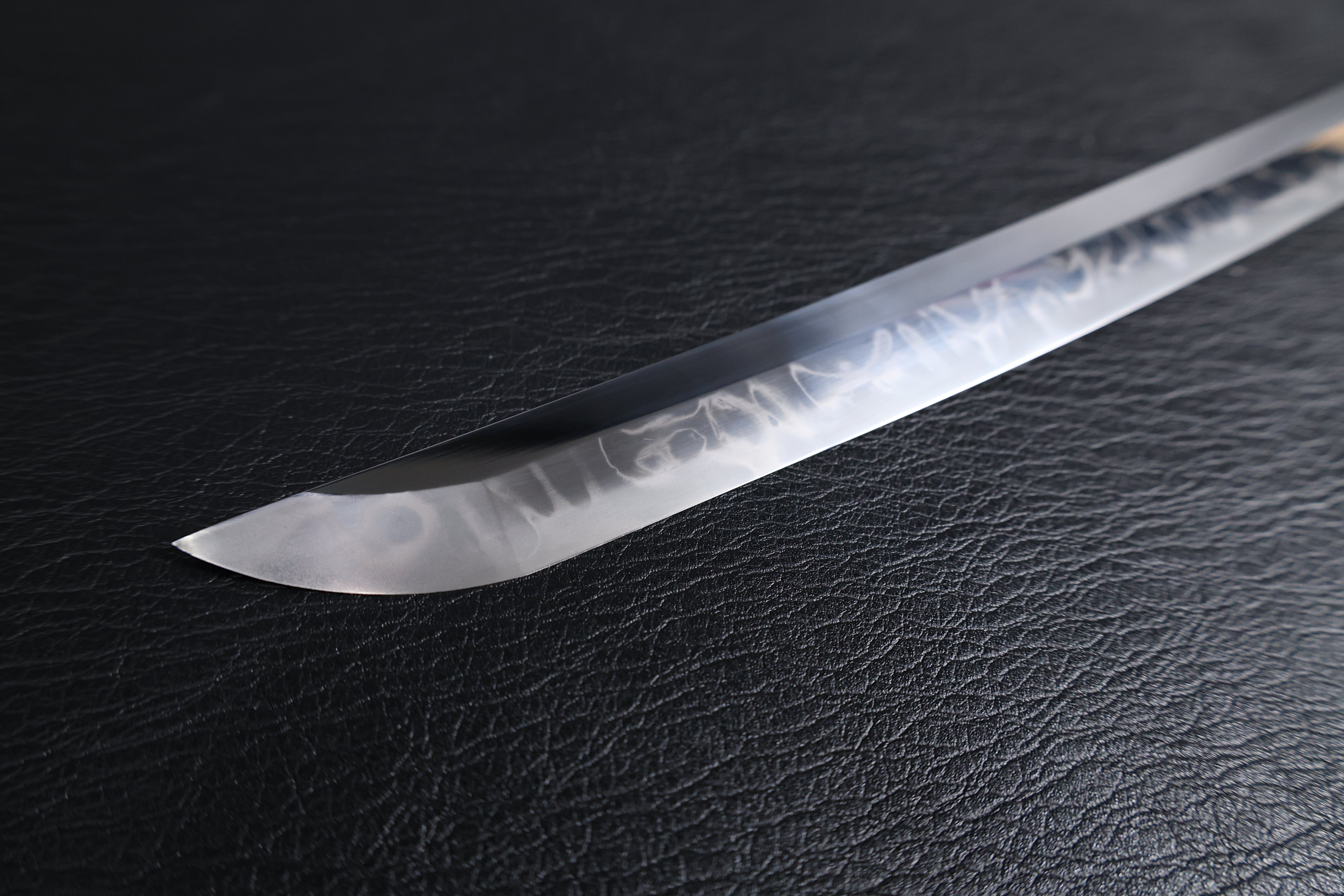 Katana Sōrin T10 Clay Tempered Blade with Hitatsura Hamon | KSA Jiang