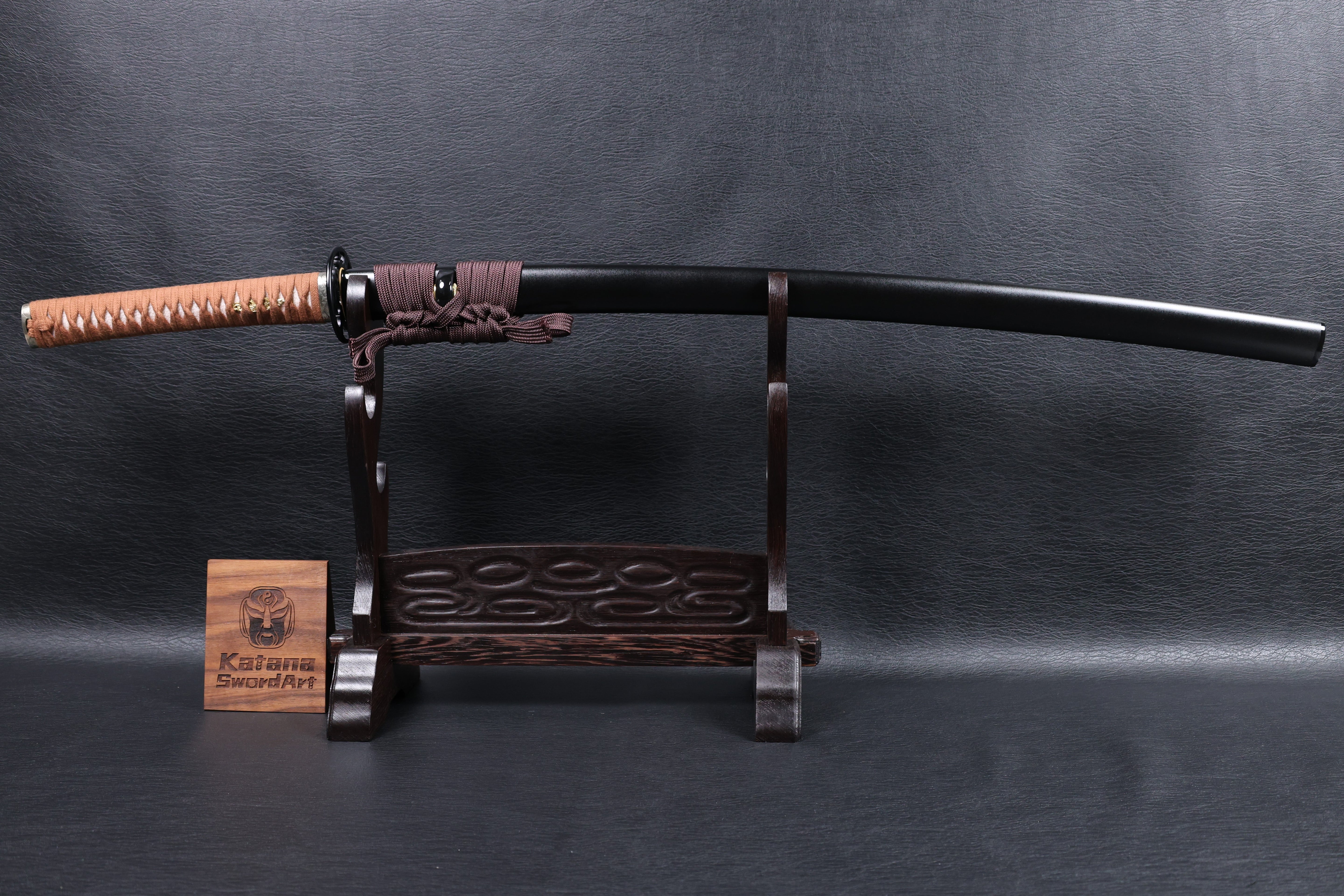 Katana Tsunehisa T10 Clay Tempered Blade with Hitatsura Hamon | KSA Jiang