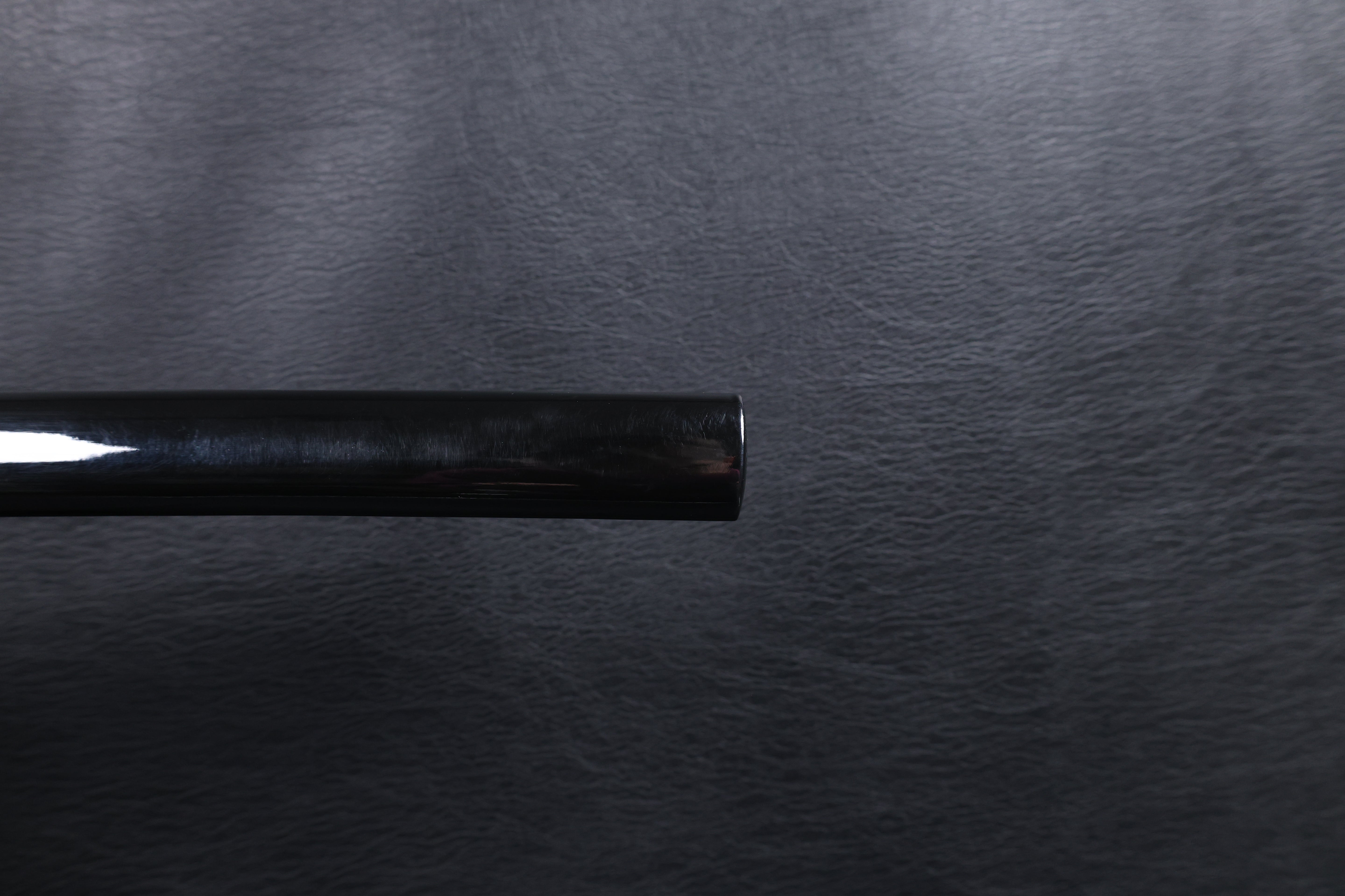 Katana Dragon Ascent Spring Steel Black Saya Genuine Rayskin