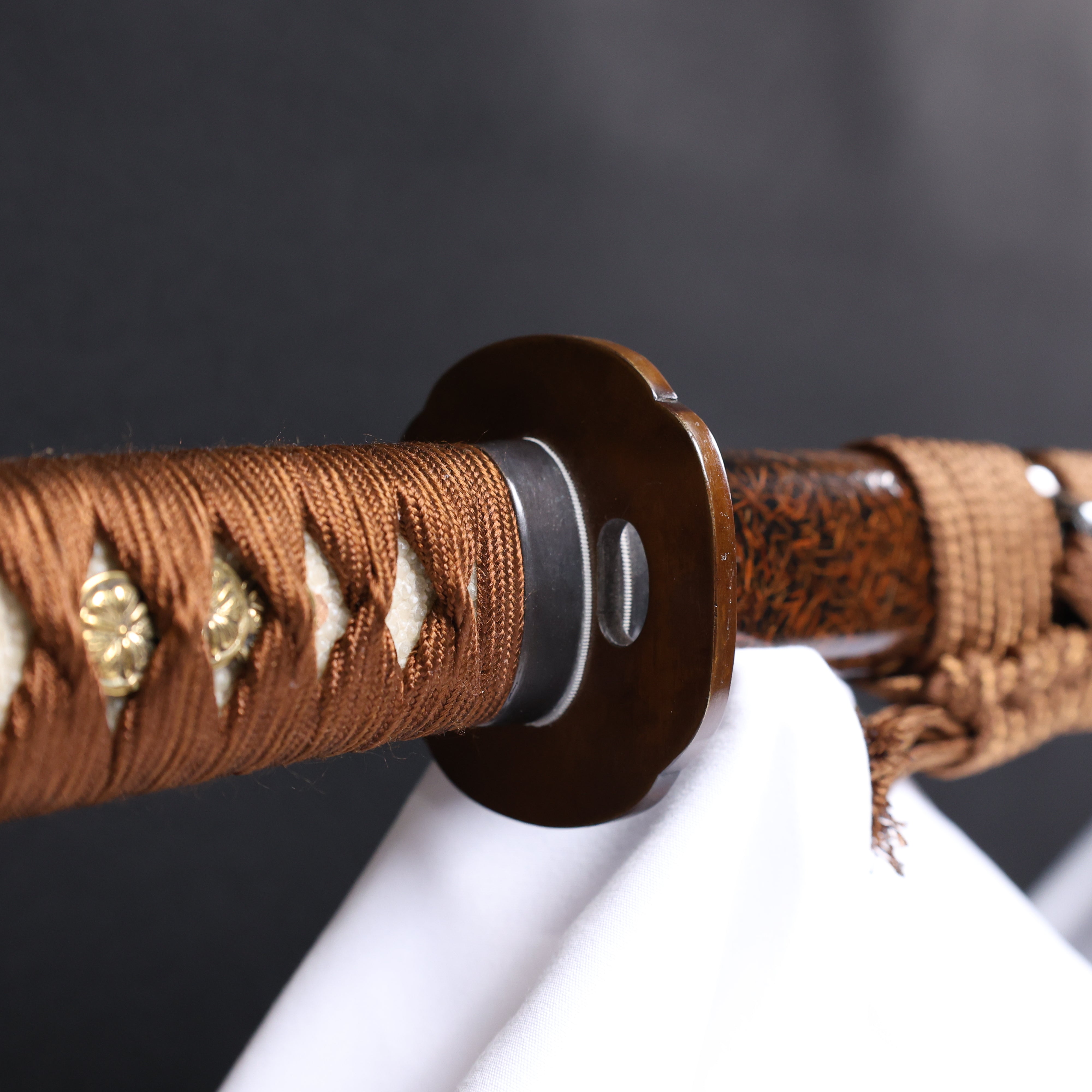 Katana Blazing Sun Oroshigane Kobuse Blade Jojaku Koshirae 炎陽 | TangGu Sword 2