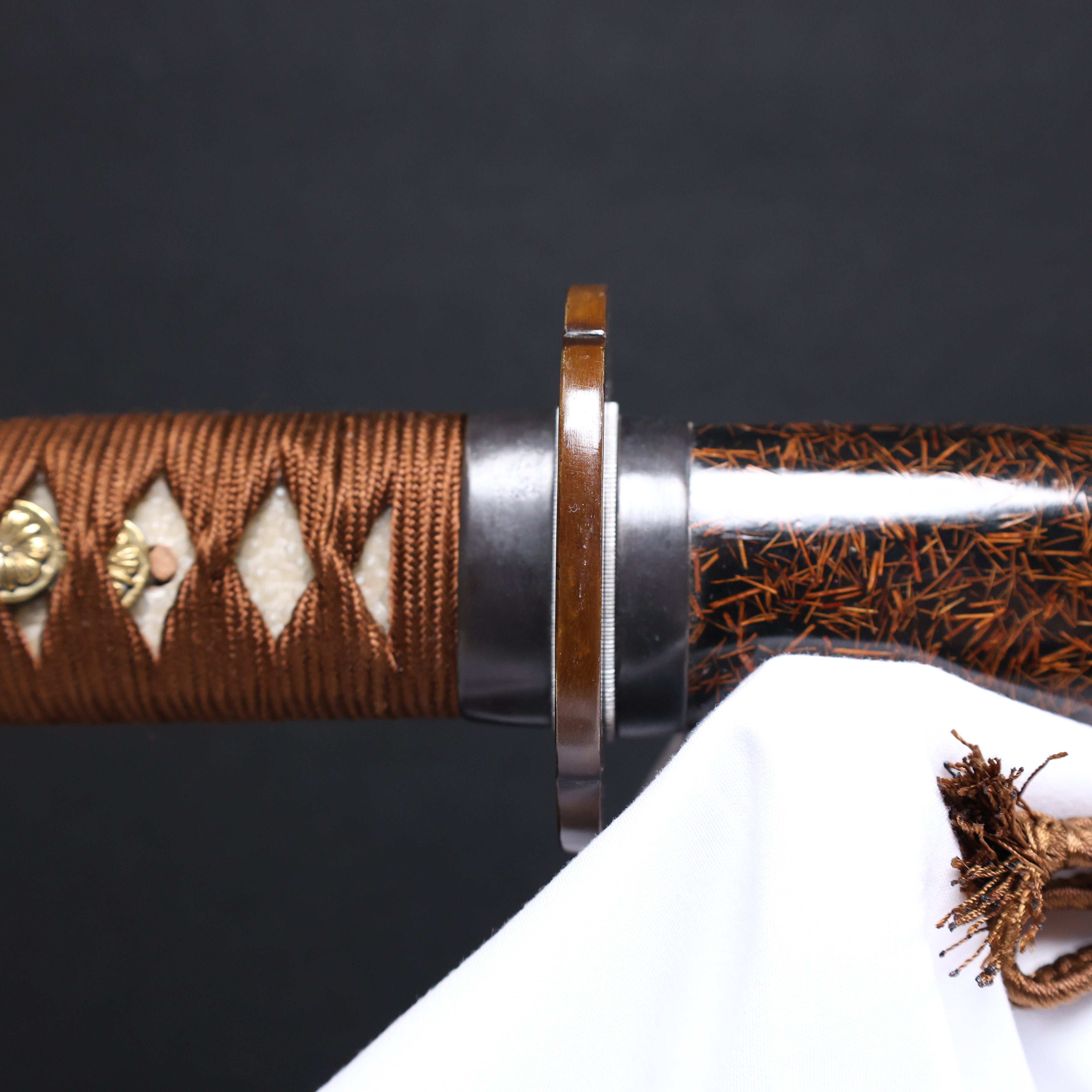 Katana Blazing Sun Oroshigane Kobuse Blade Jojaku Koshirae 炎陽 | TangGu Sword 2