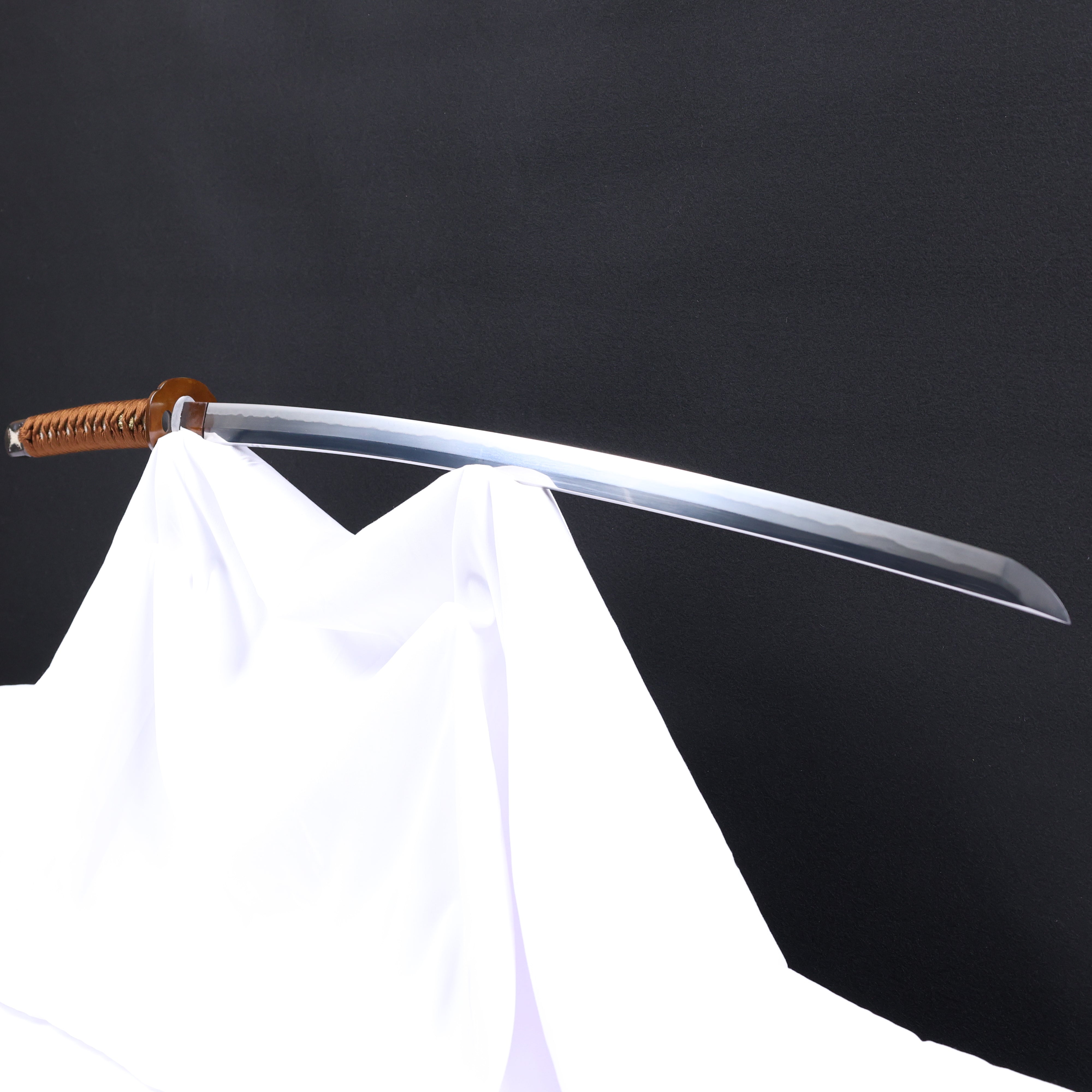 Katana Blazing Sun Oroshigane Kobuse Blade Jojaku Koshirae 炎陽 | TangGu Sword 2