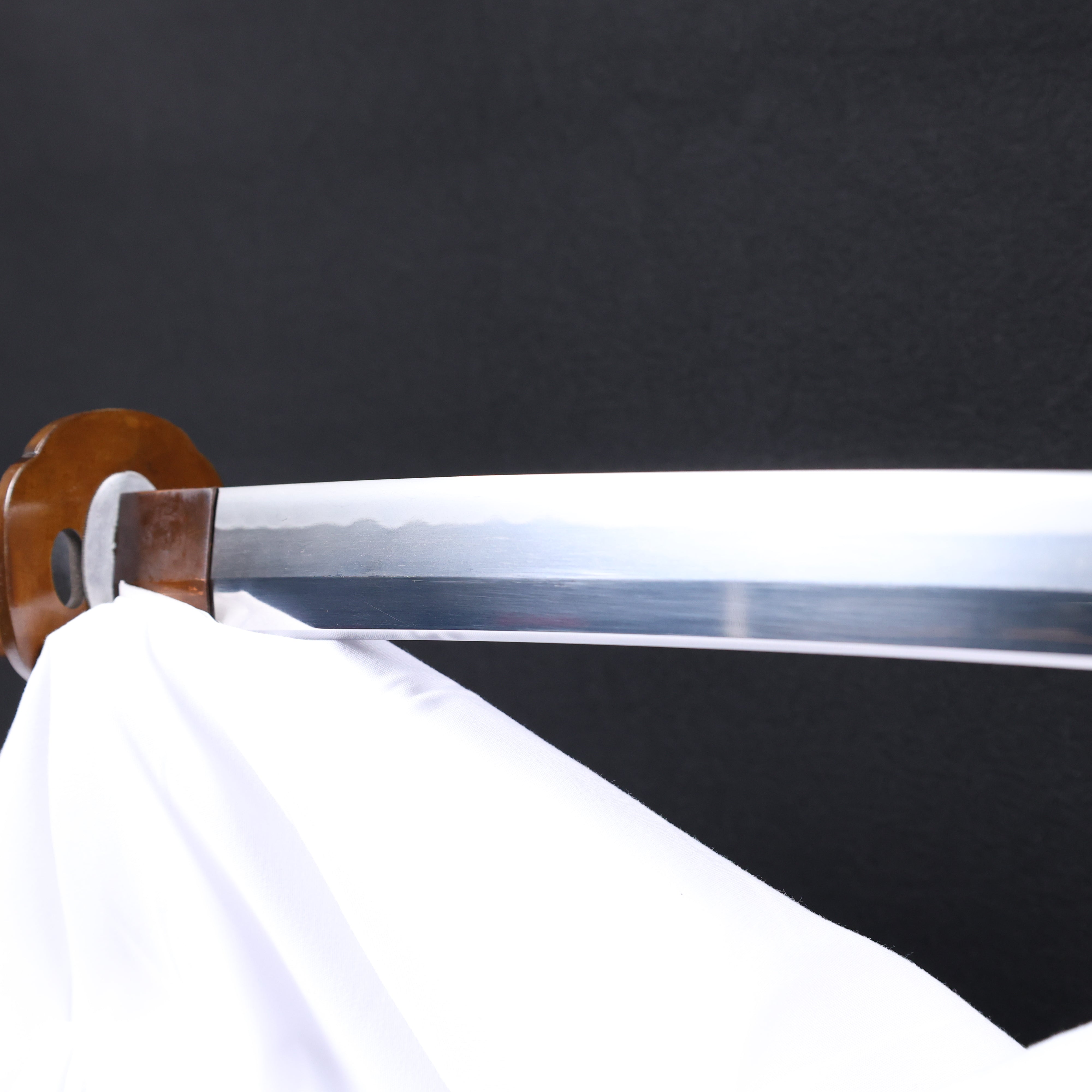 Katana Blazing Sun Oroshigane Kobuse Blade Jojaku Koshirae 炎陽 | TangGu Sword 2