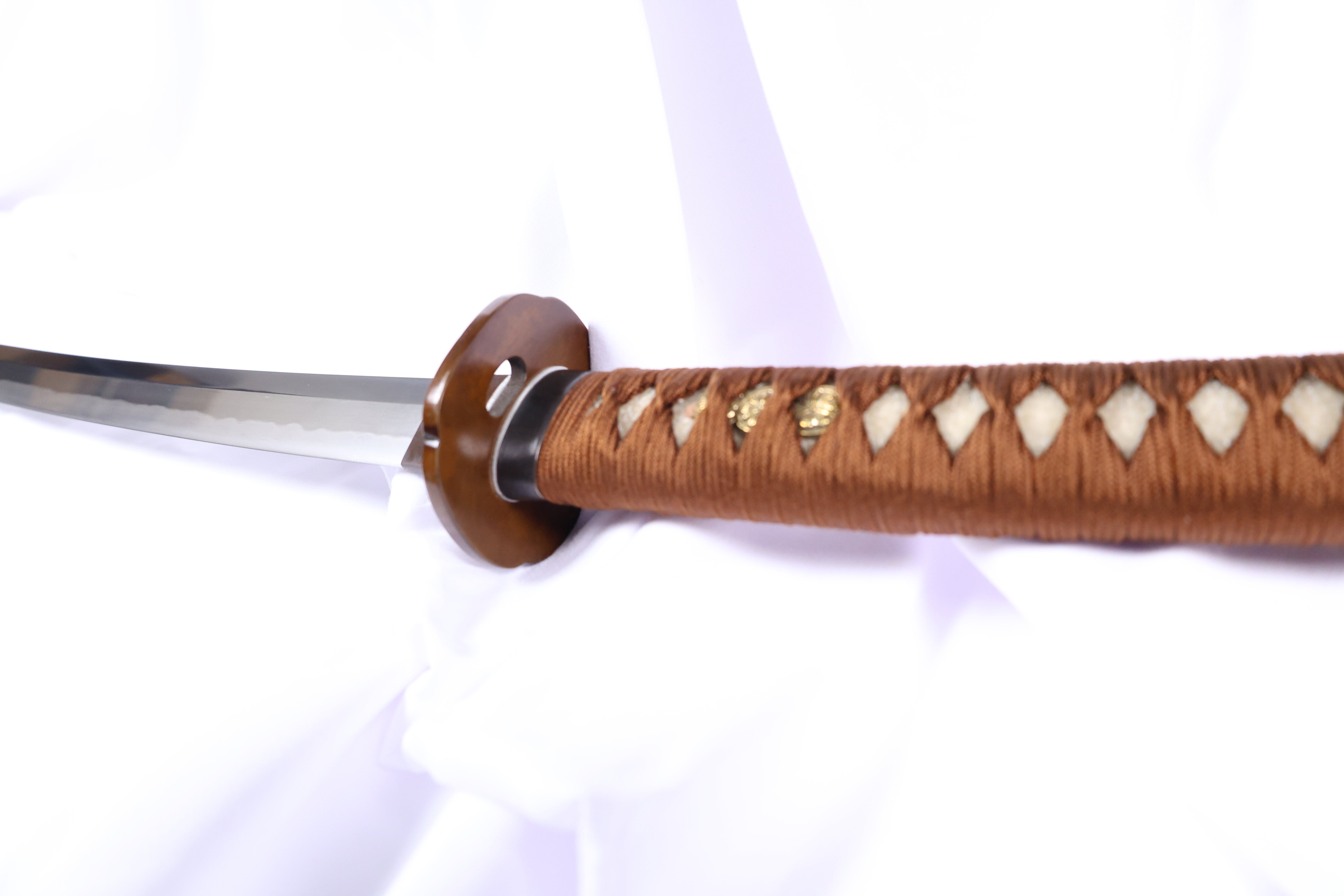 Katana Blazing Sun Oroshigane Kobuse Blade Jojaku Koshirae 炎陽 | TangGu Sword 2