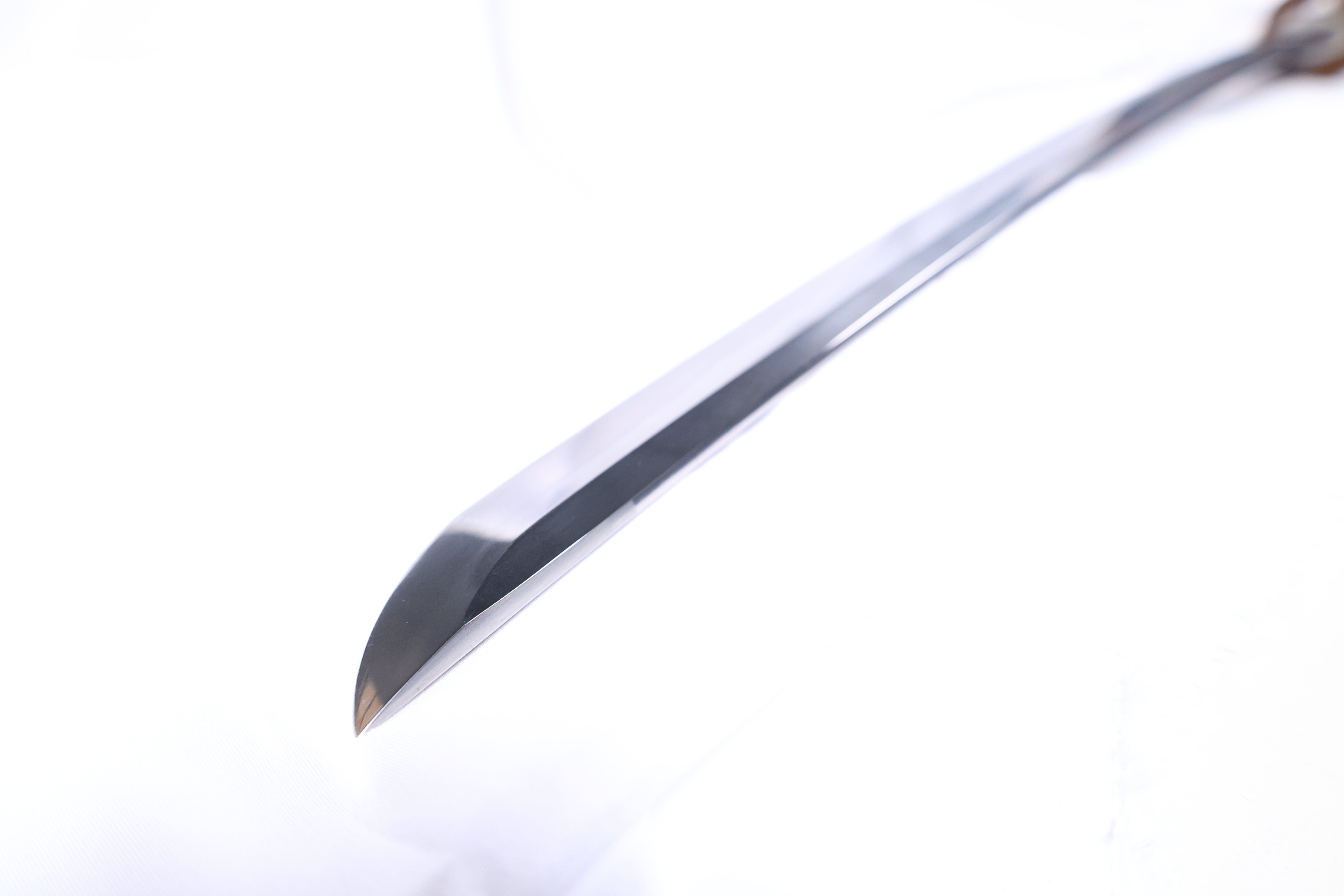 Katana Blazing Sun Oroshigane Kobuse Blade Jojaku Koshirae 炎陽 | TangGu Sword 2